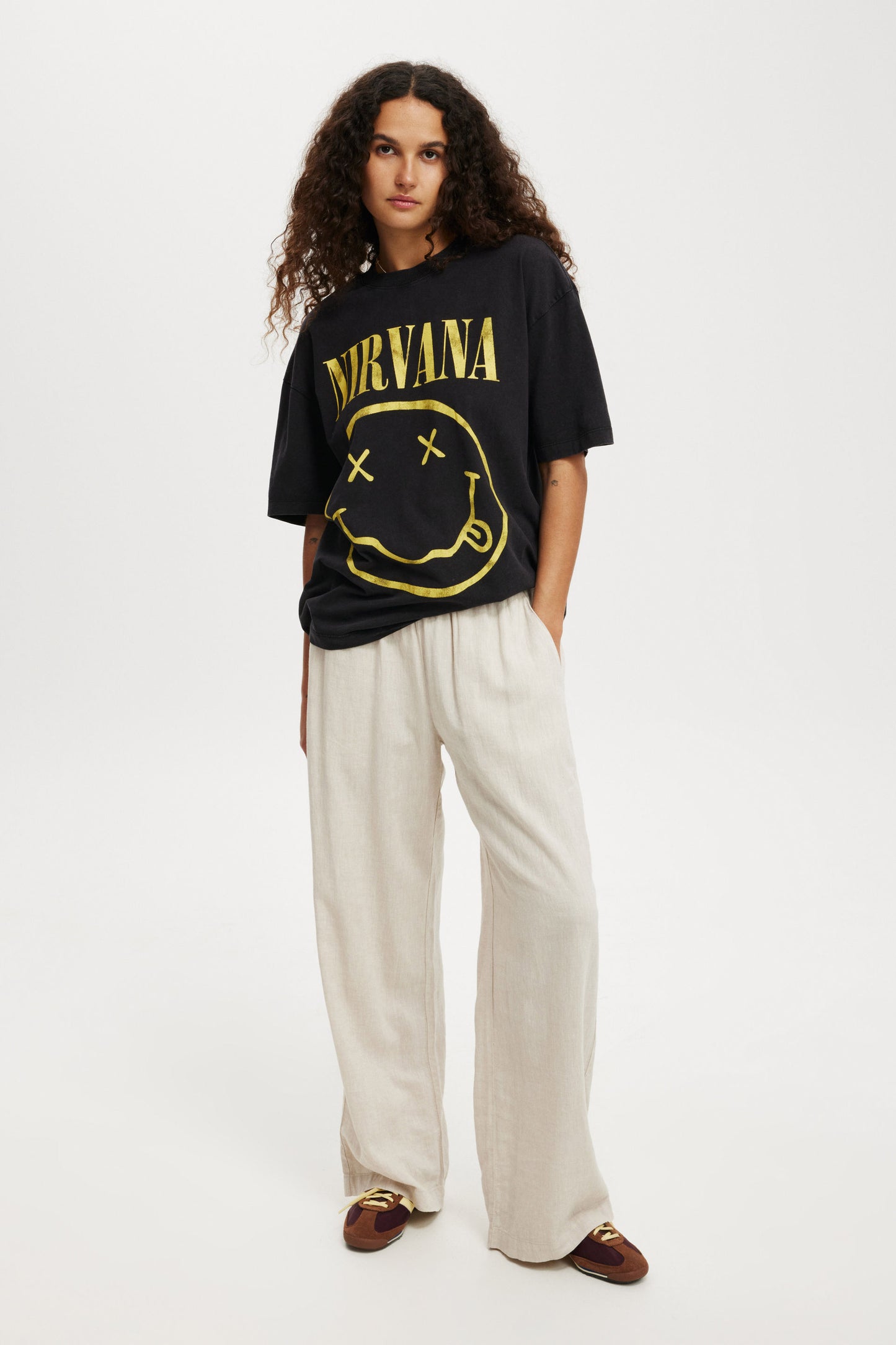 Nirvana Boxy Graphic Tee