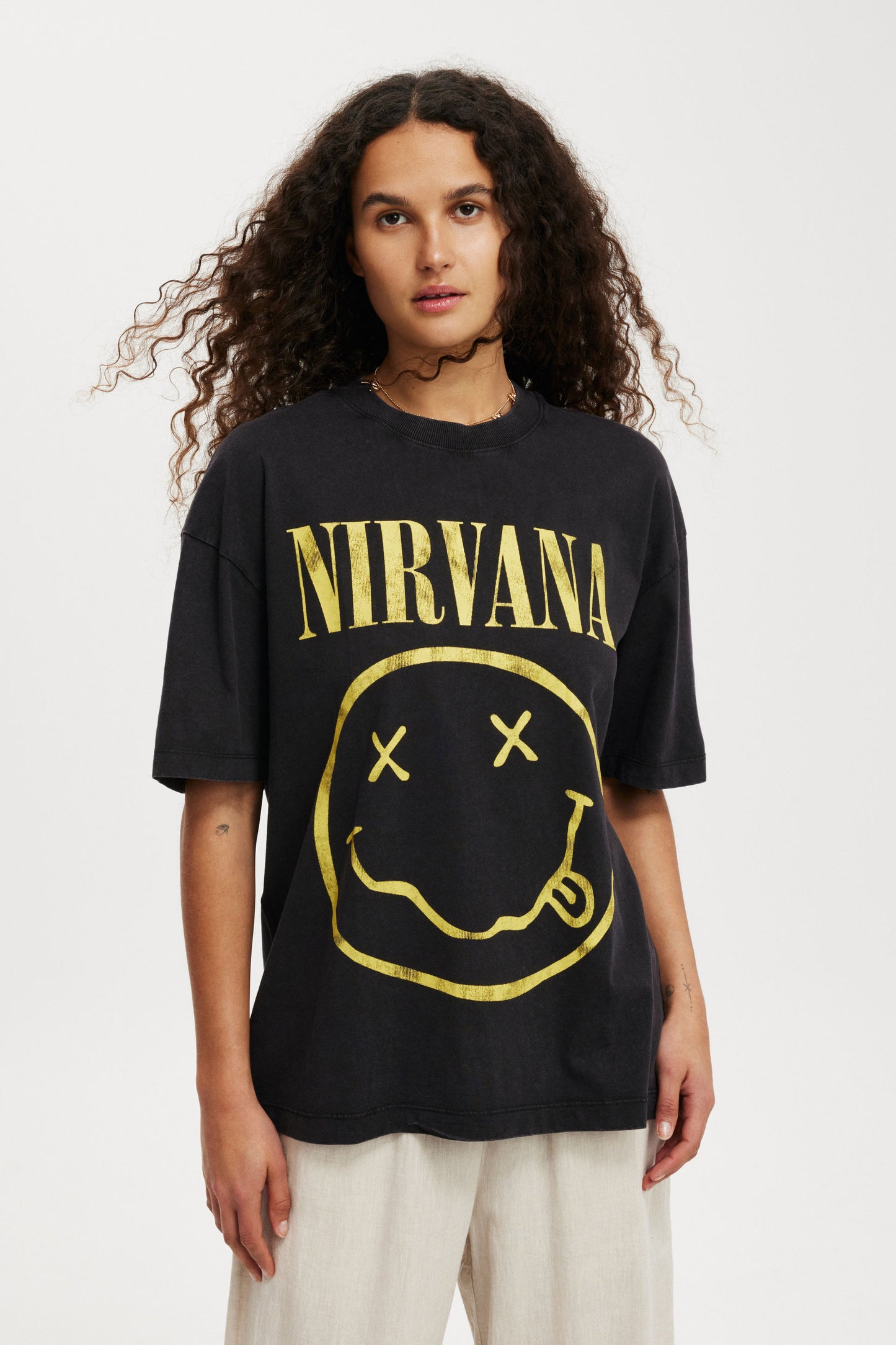 Nirvana Boxy Graphic Tee