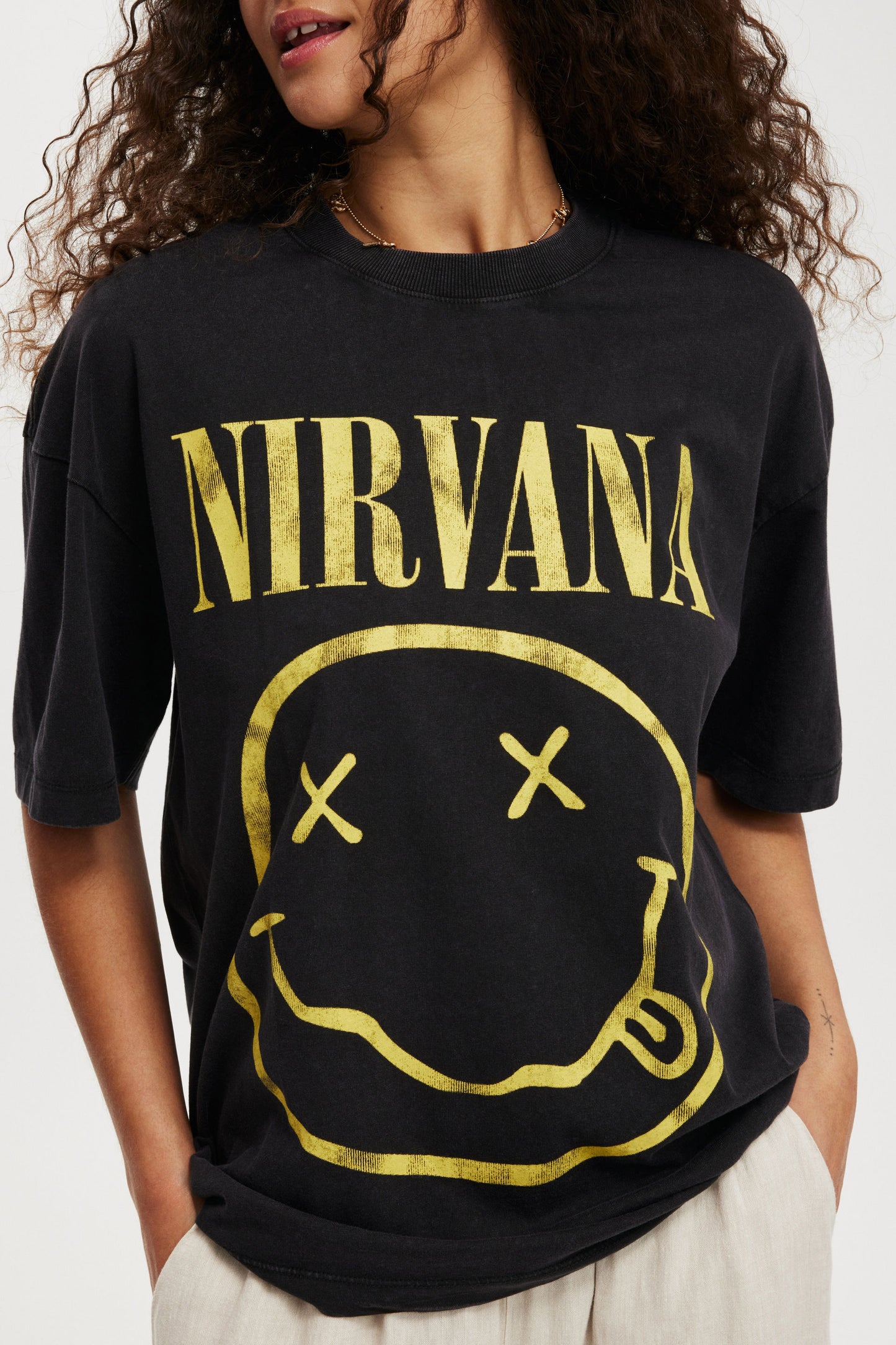 Nirvana Boxy Graphic Tee