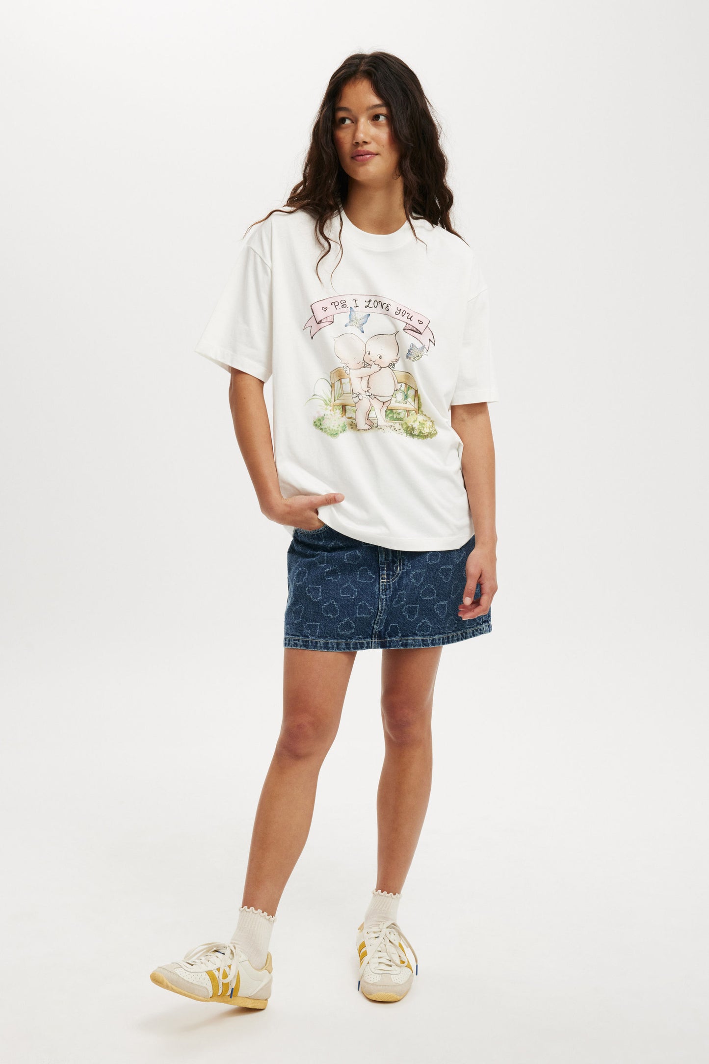 Kewpie Boxy Graphic Tee