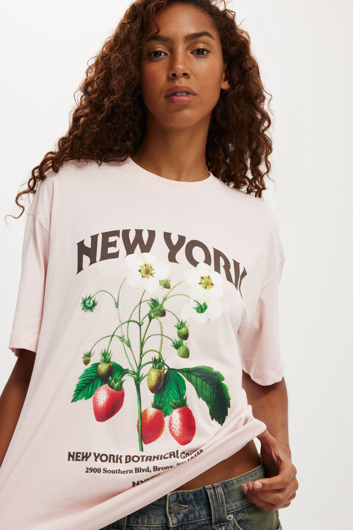 New York Botanical Garden Boxy Graphic Tee