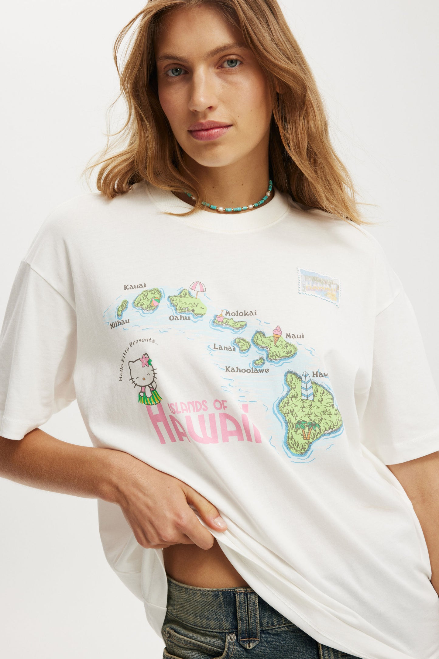 Hello Kitty Boxy Graphic Tee
