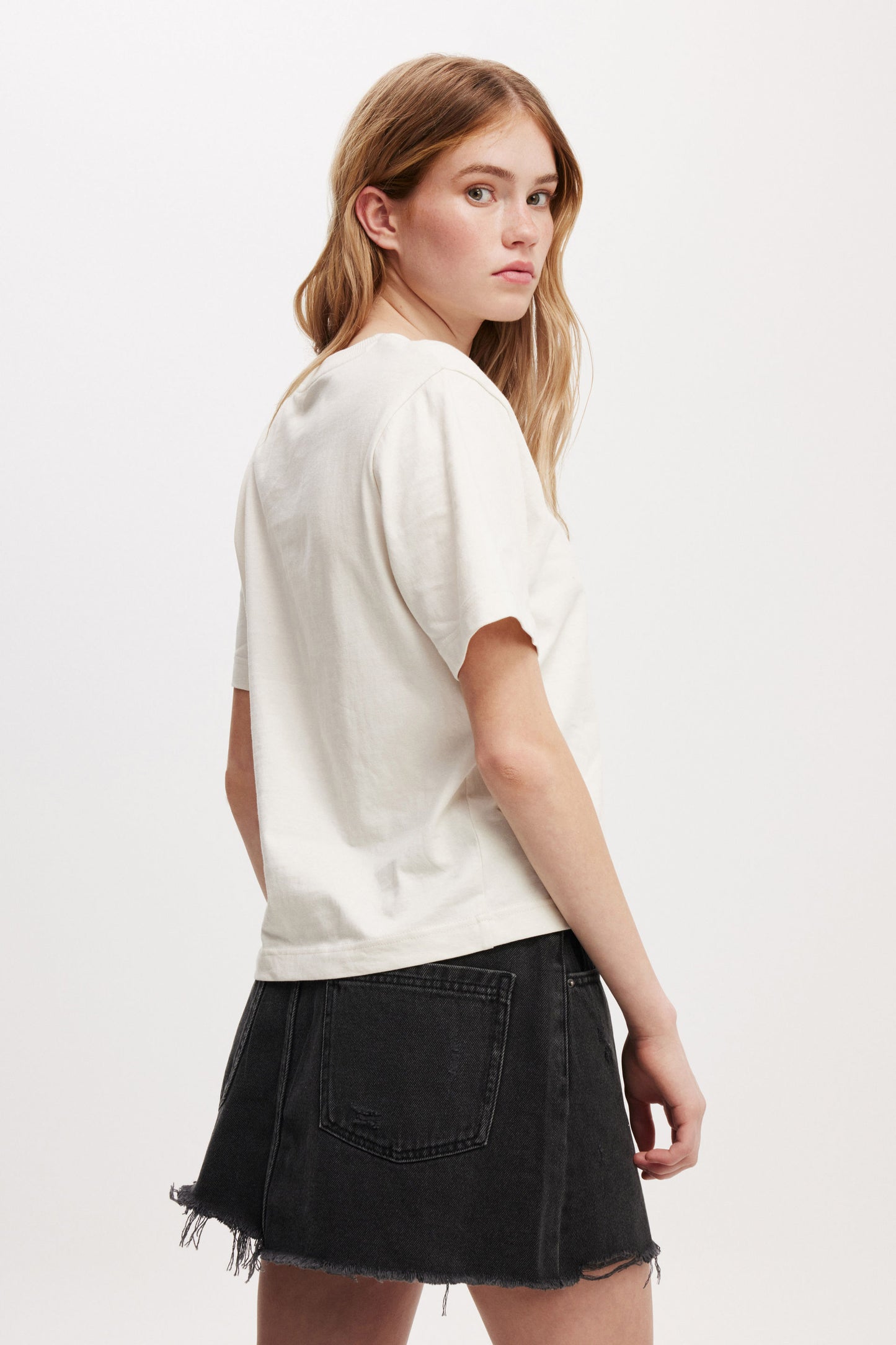 Original Denim Mini Skirt