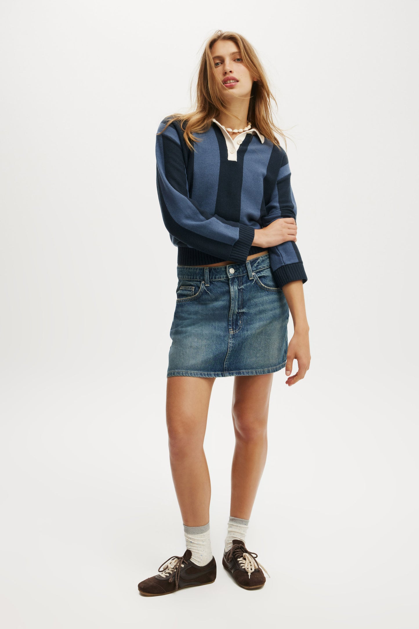 Original Denim Mini Skirt