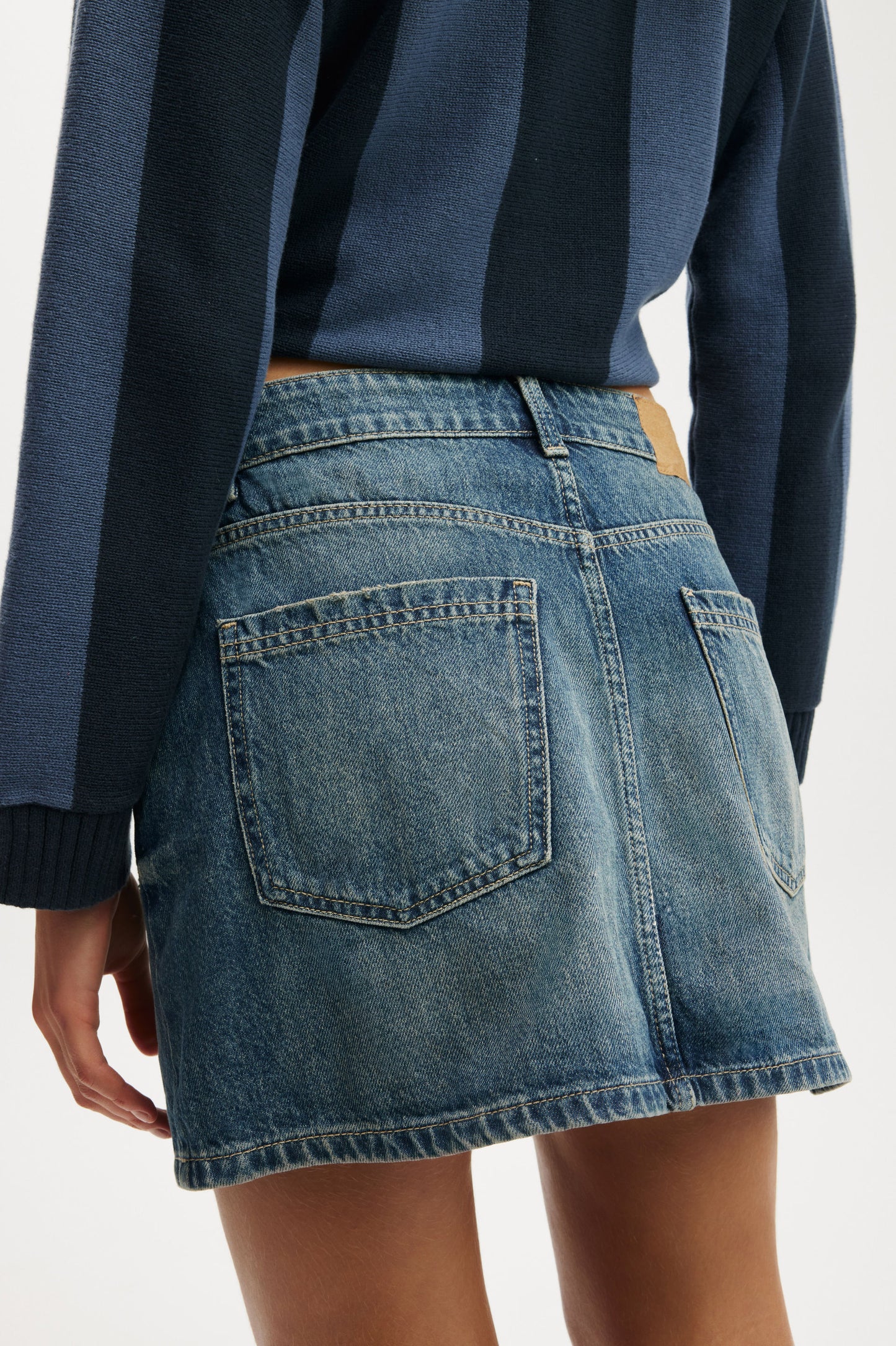 Original Denim Mini Skirt