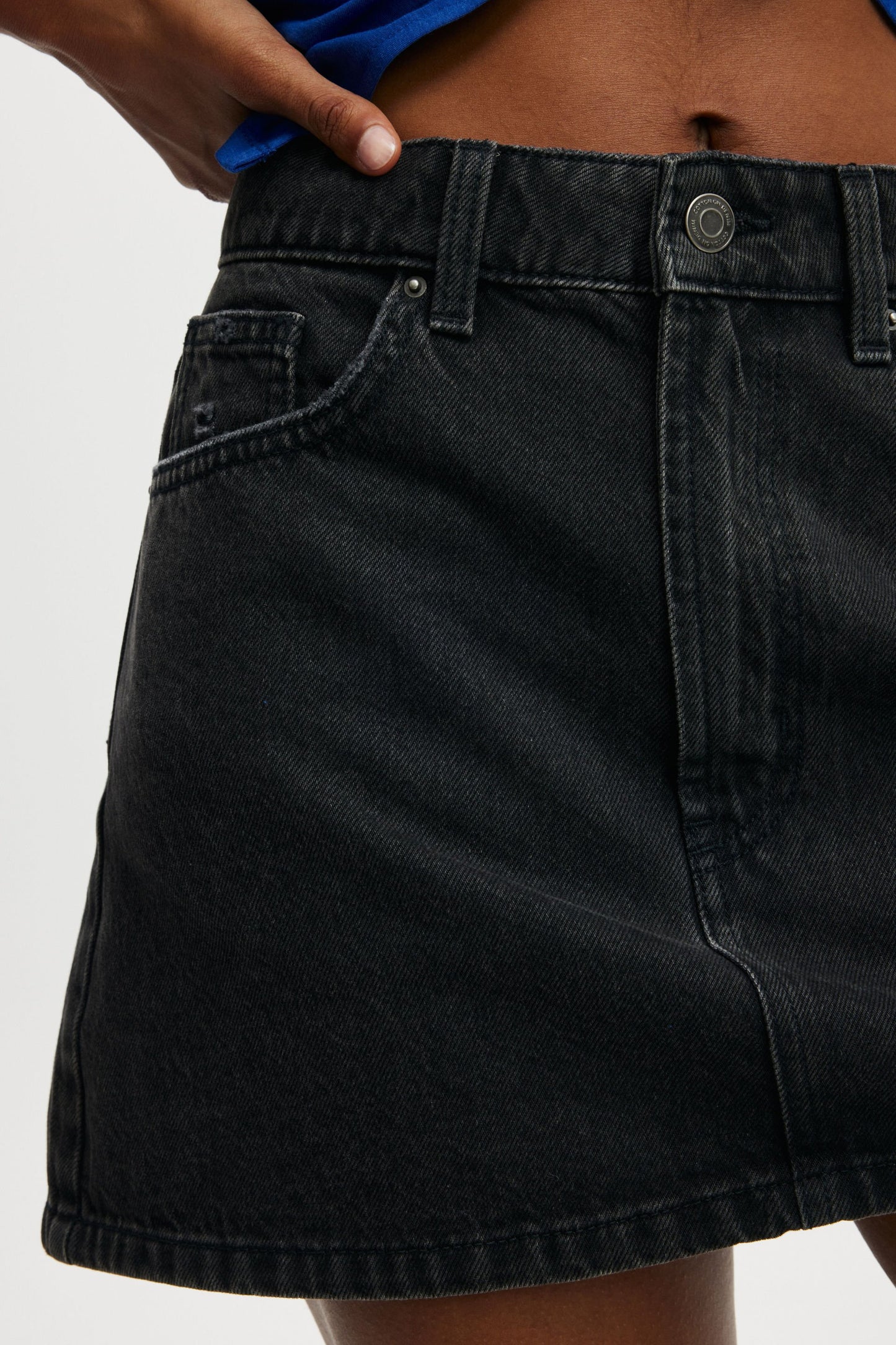 Original Denim Mini Skirt
