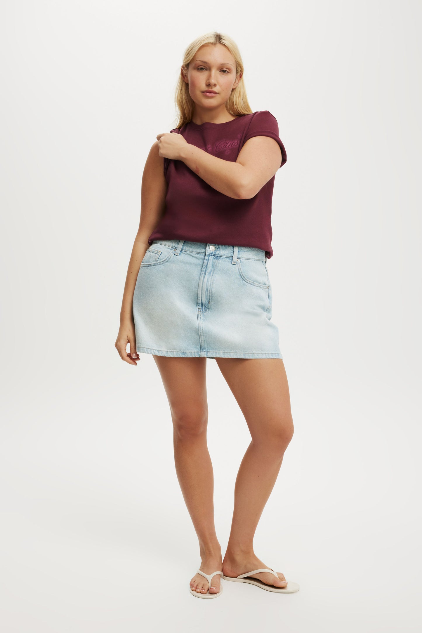 Original Denim Mini Skirt