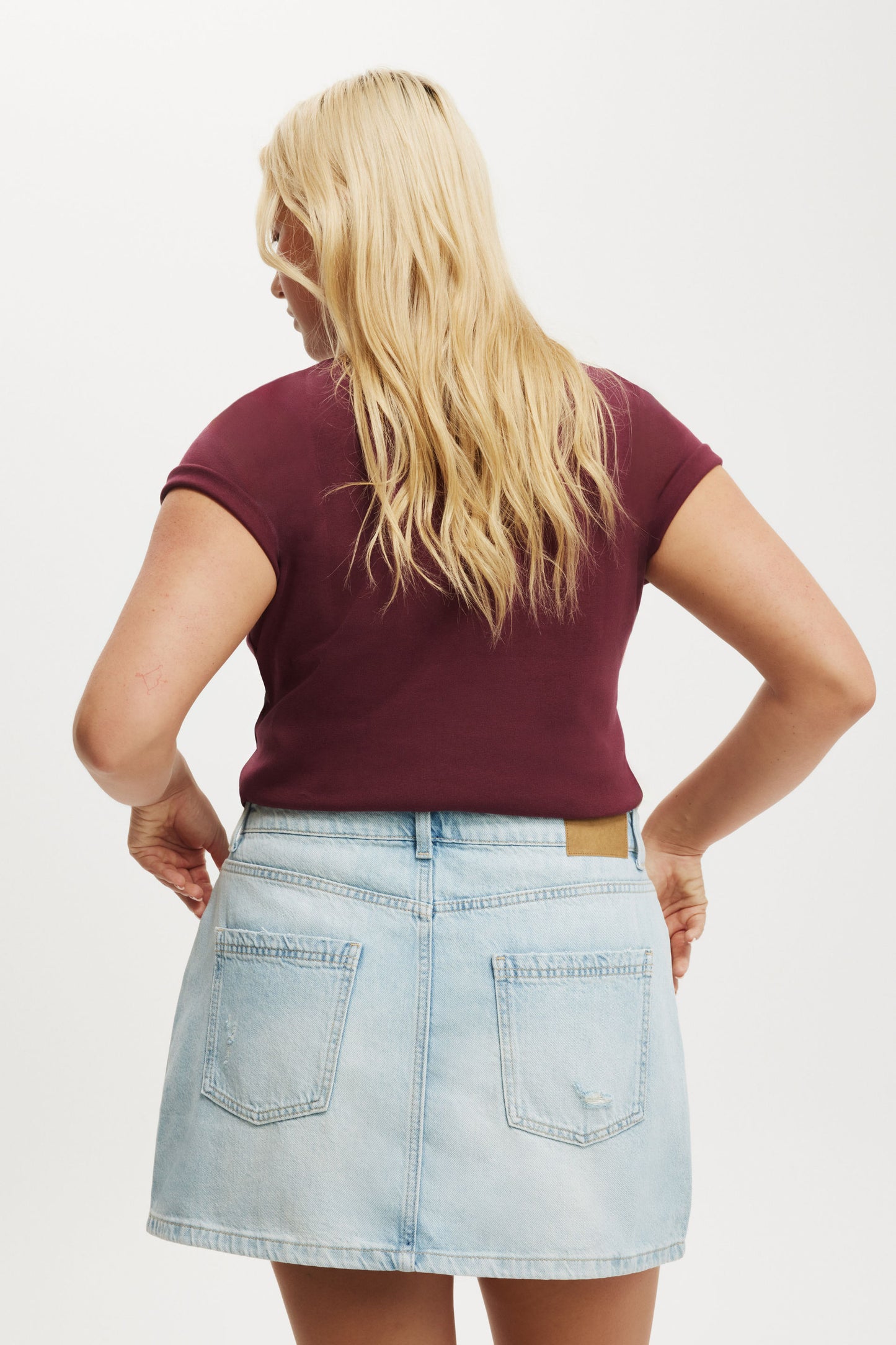 Original Denim Mini Skirt