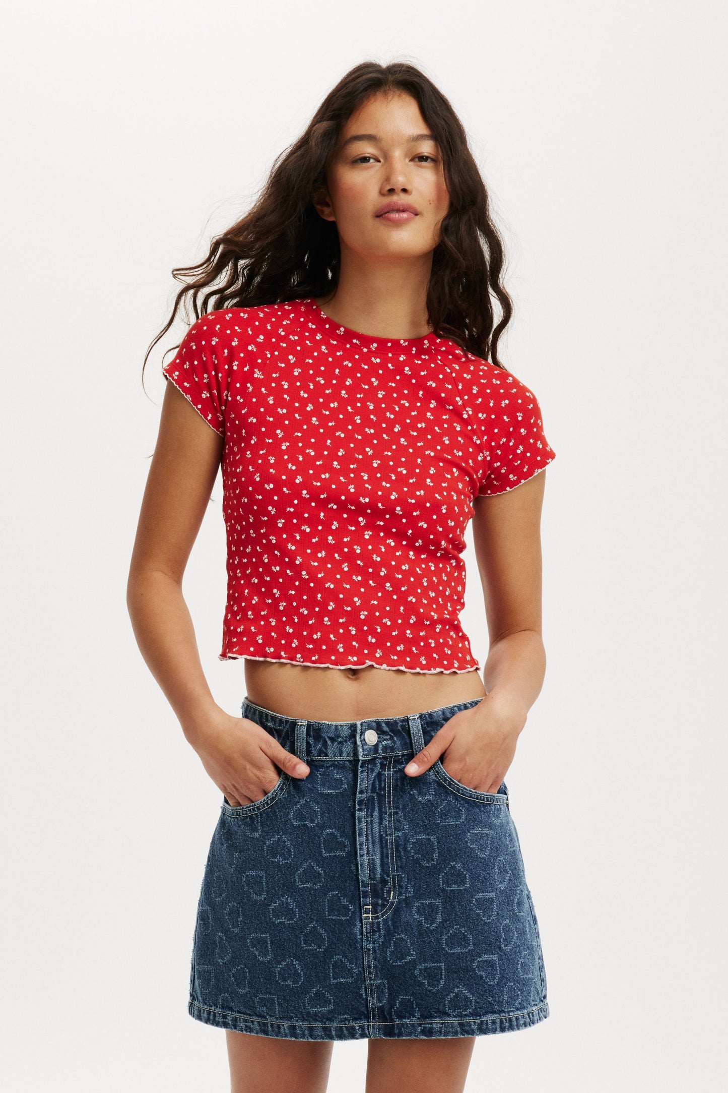 Original Denim Mini Skirt