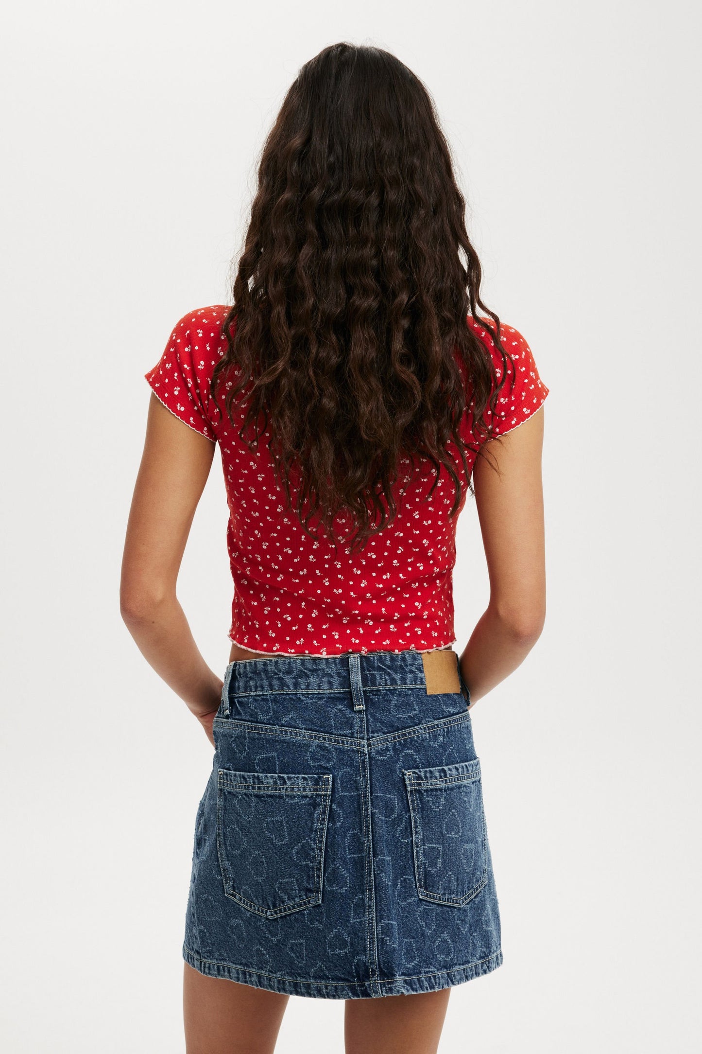 Original Denim Mini Skirt