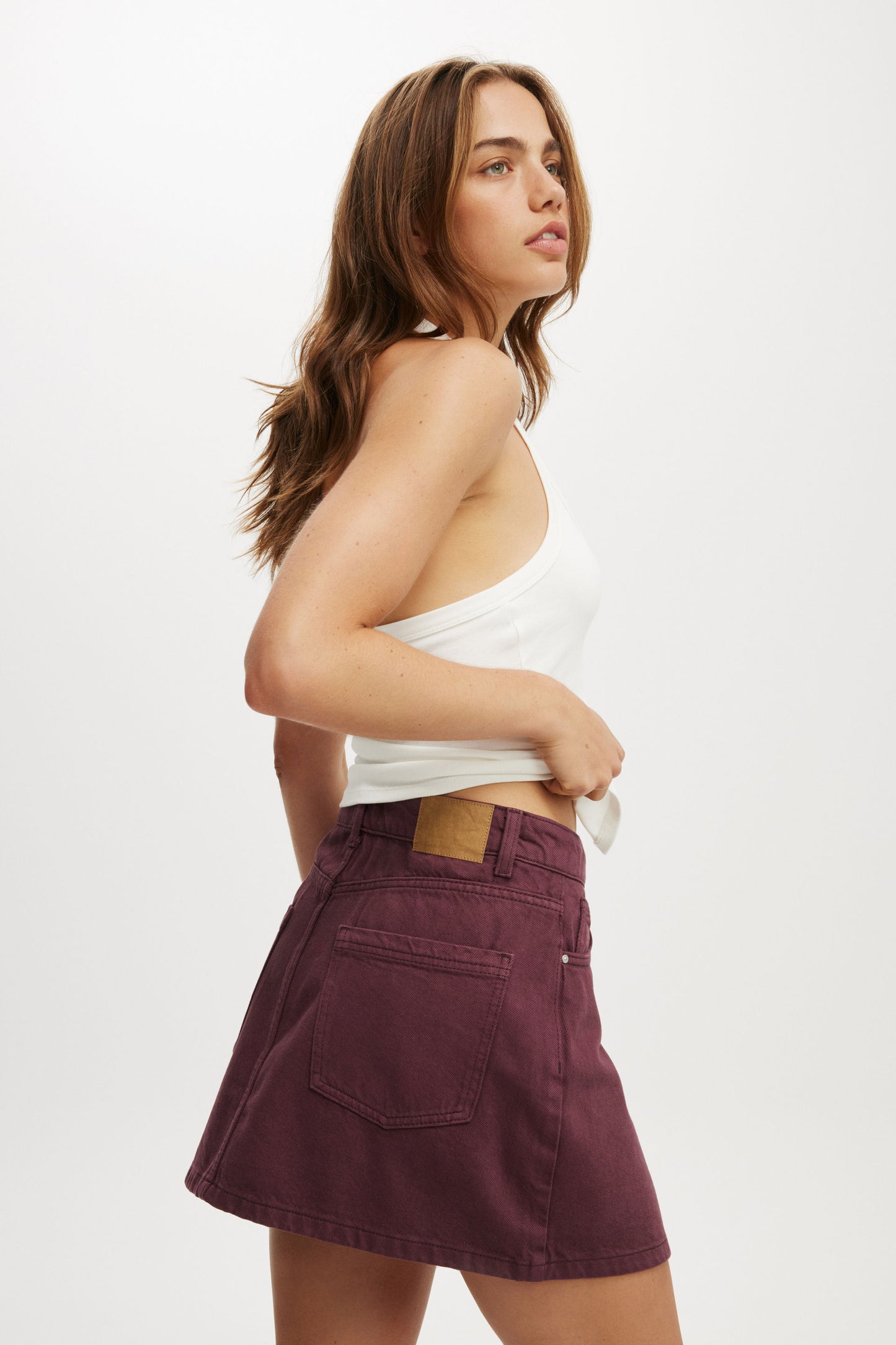 Original Denim Mini Skirt