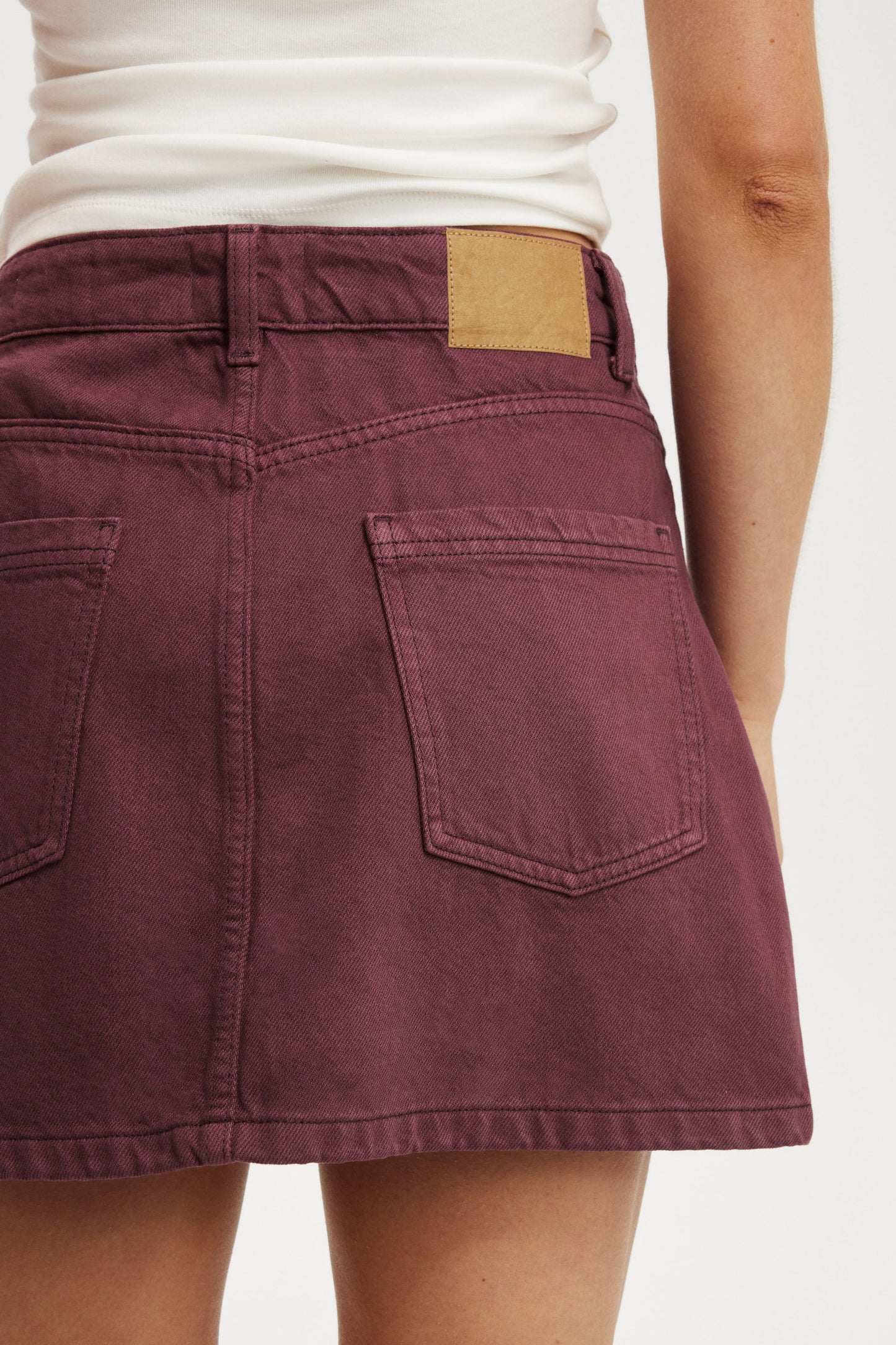 Original Denim Mini Skirt