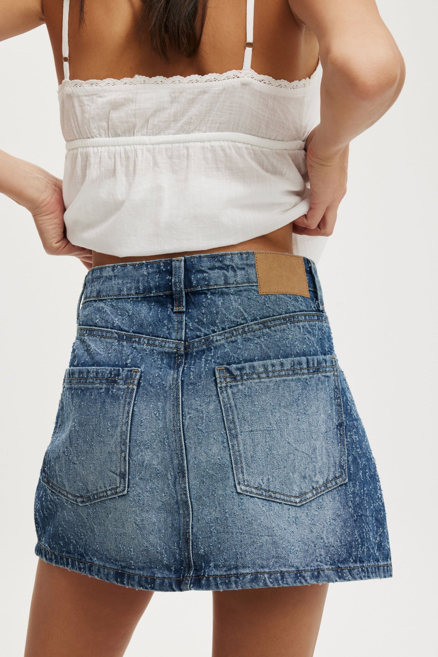 Original Denim Mini Skirt