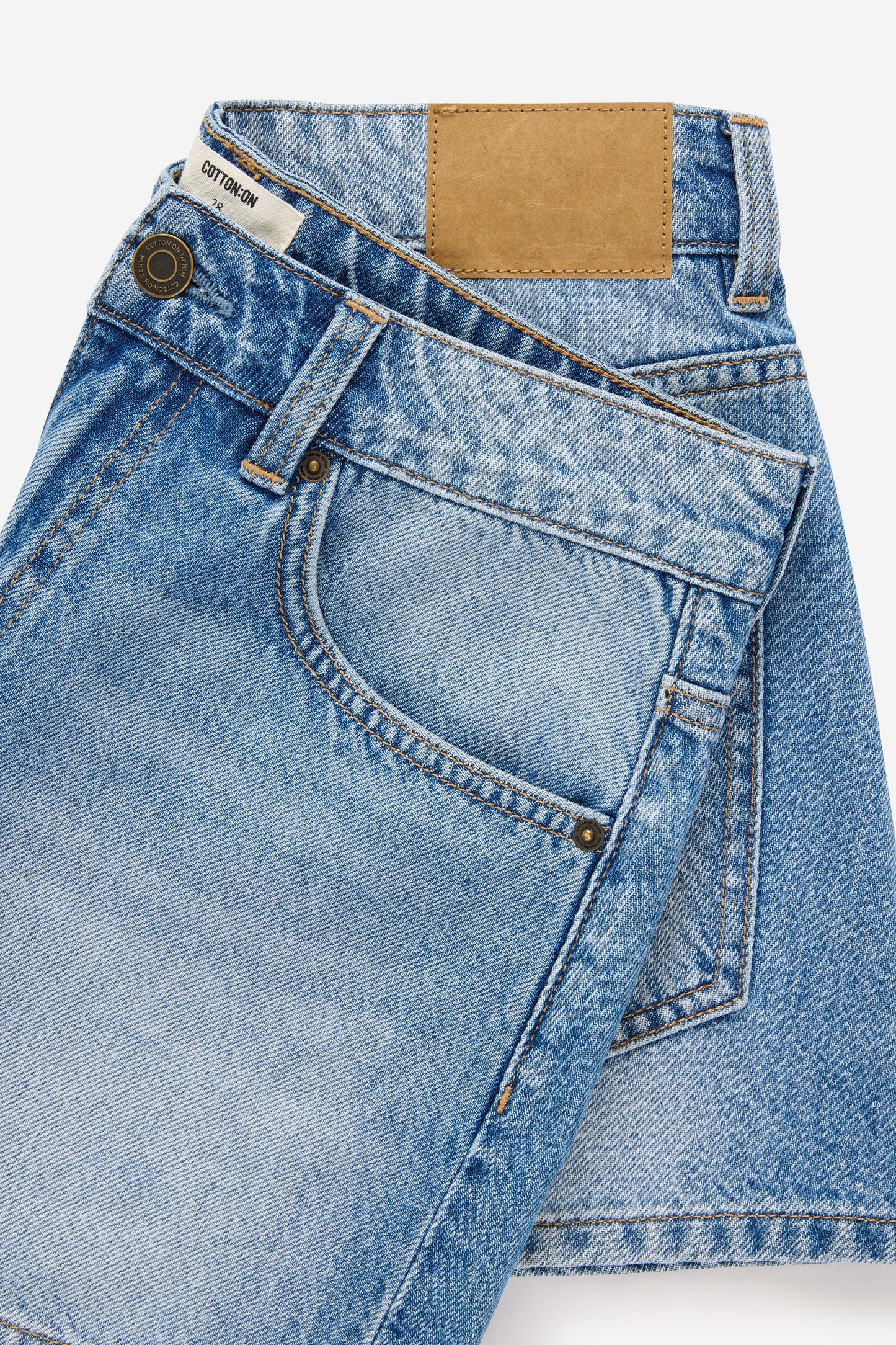 Original Denim Mini Skirt