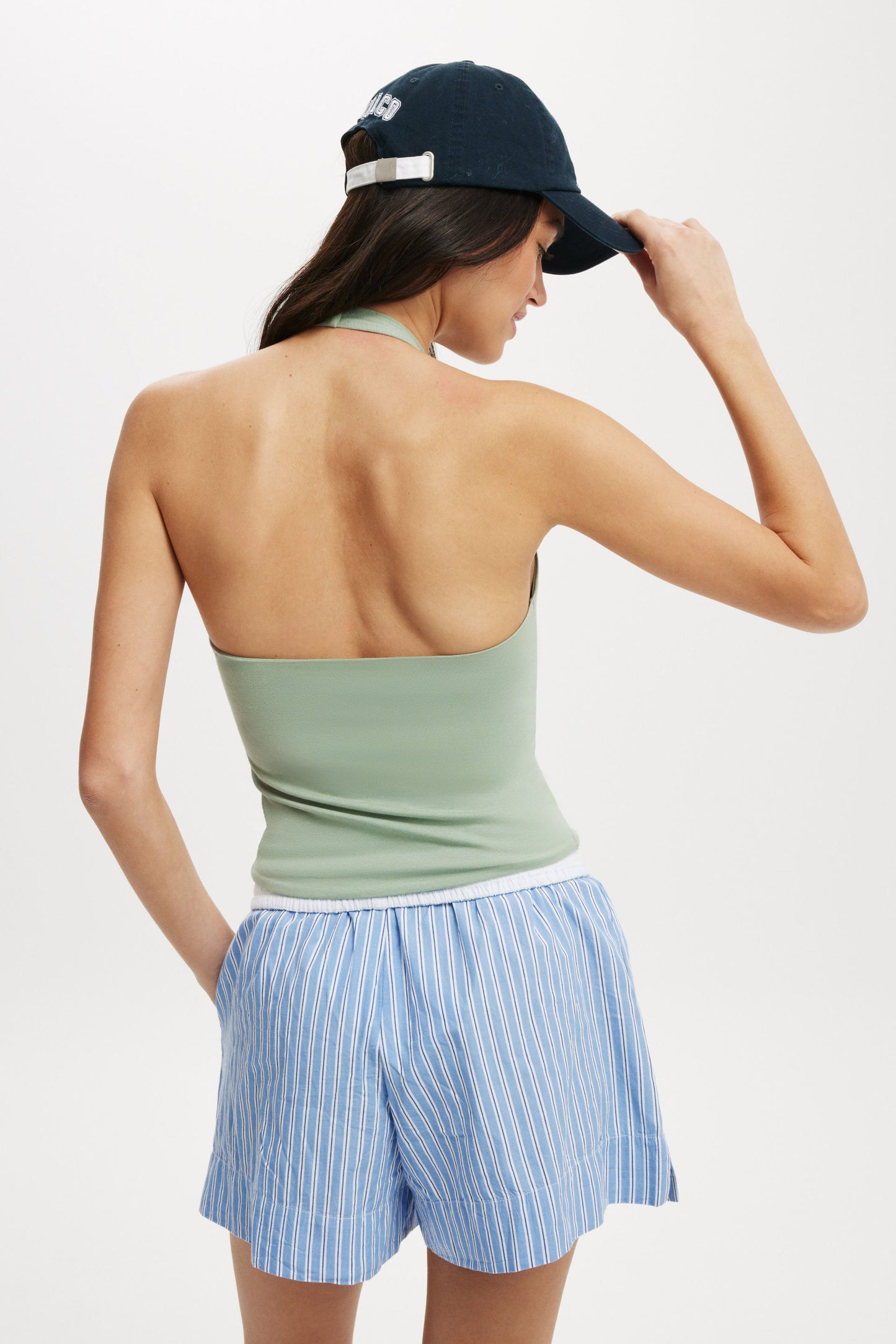 All Day V Neck Halter