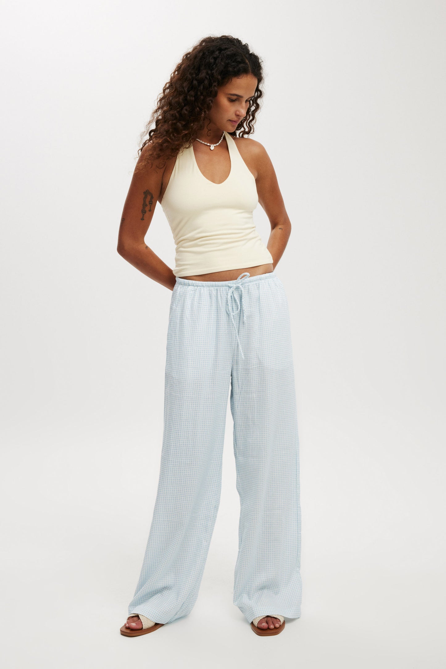All Day V Neck Halter