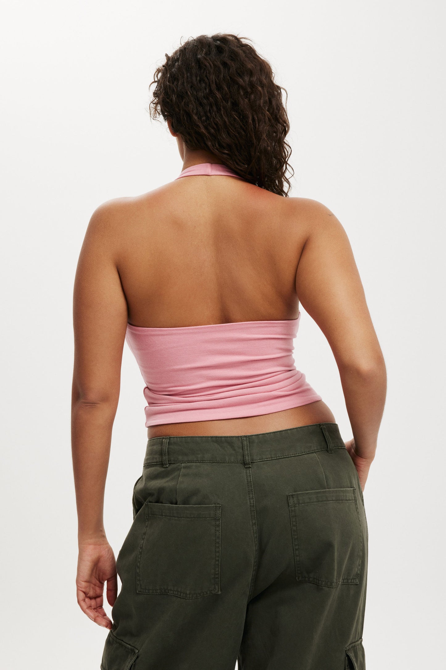 All Day V Neck Halter