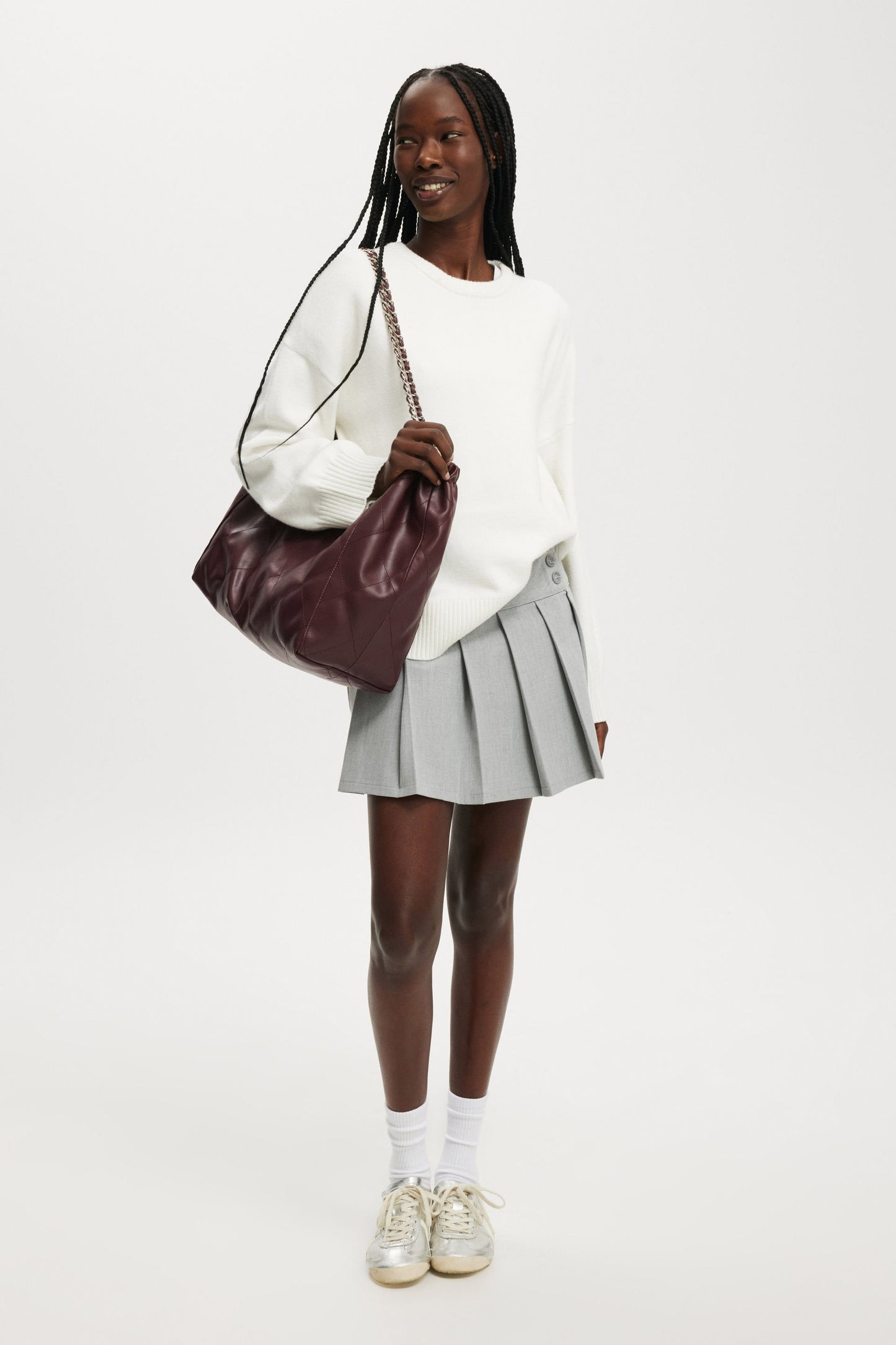 Wren Pleated Mini Skirt