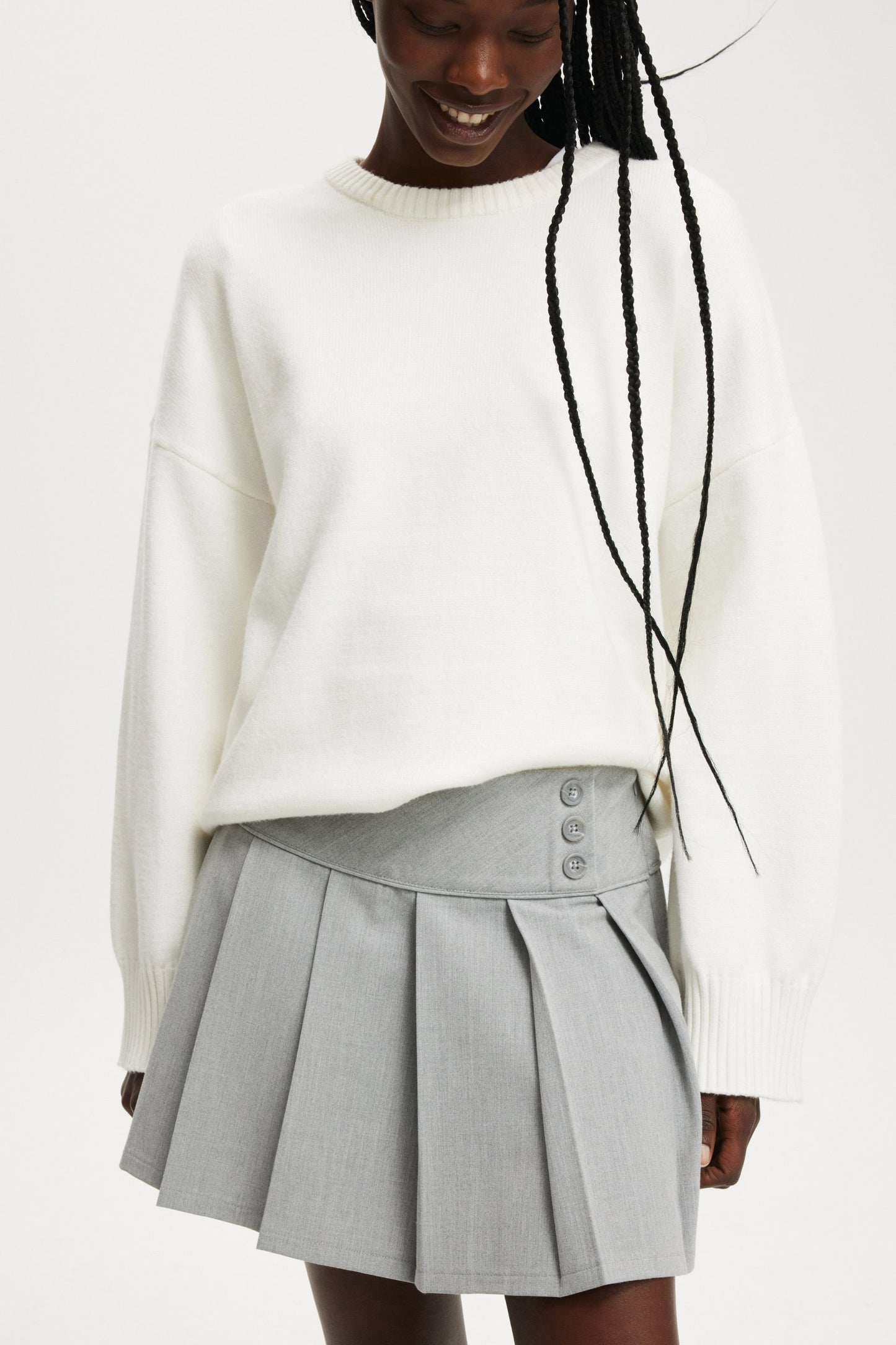 Wren Pleated Mini Skirt