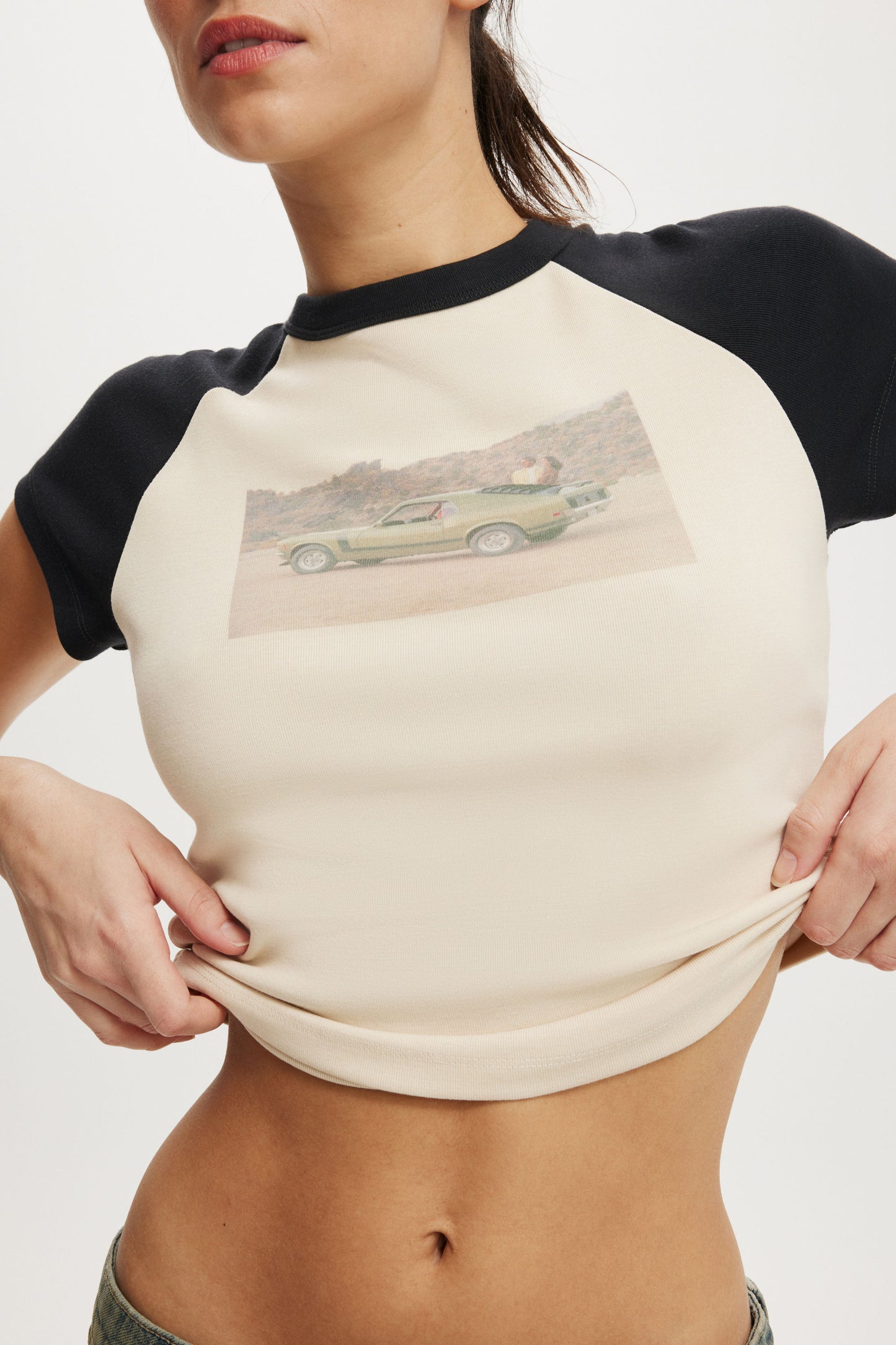 Ford Raglan Graphic Tee