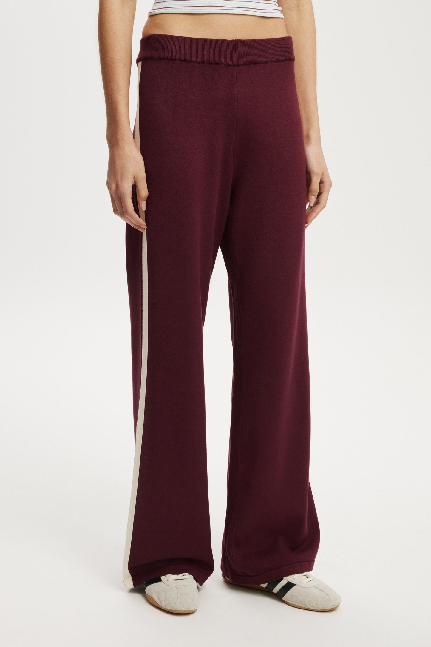 Wide Leg Knit Pant