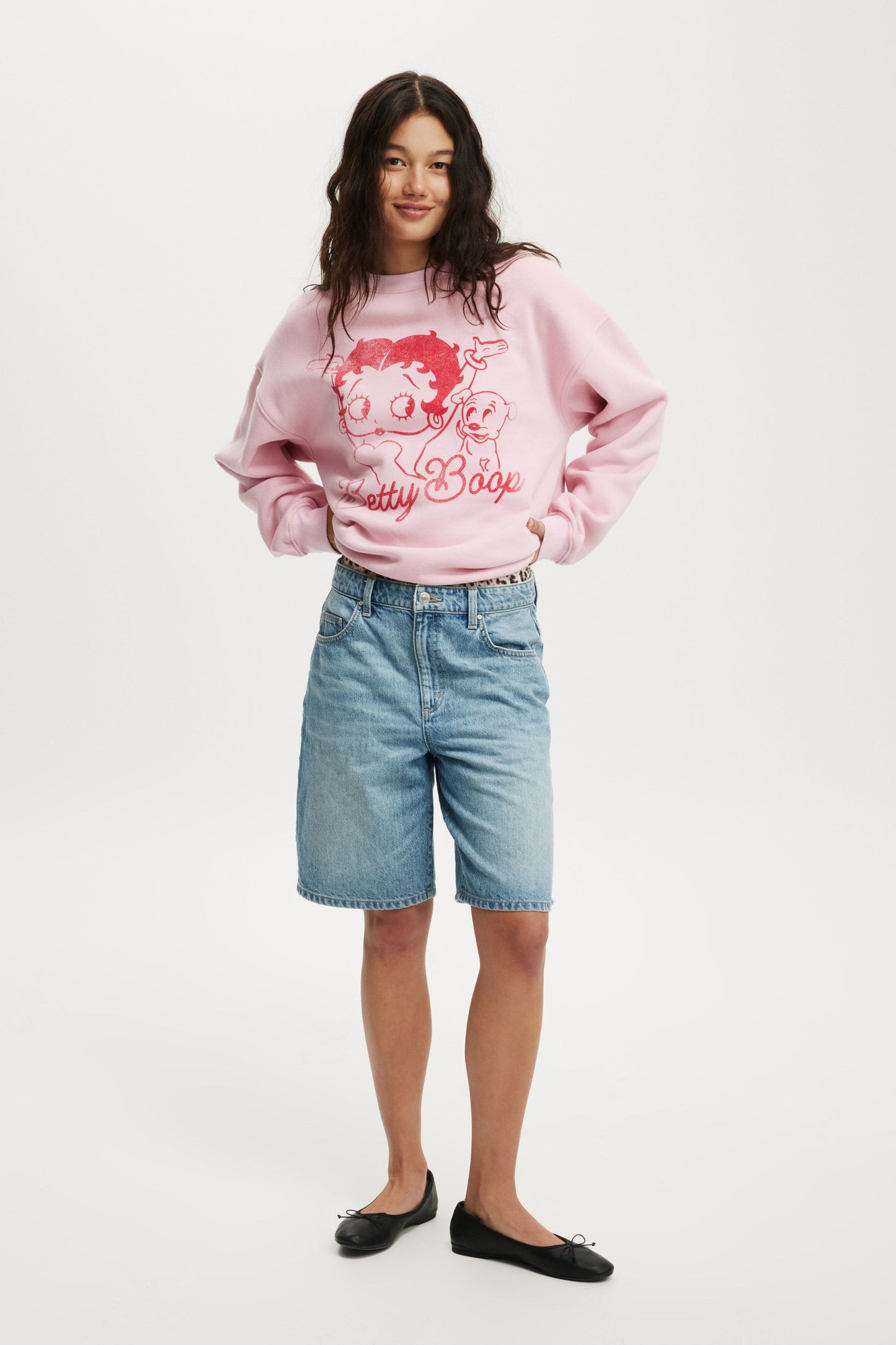 Betty Boop Crew Sweatshirt