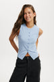 Charlie Button Front Tank