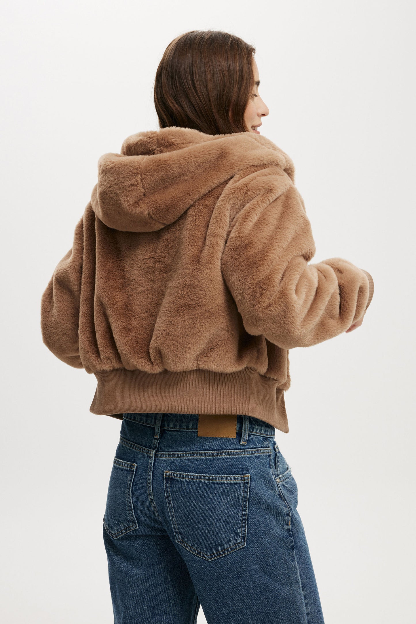 Teddy Hooded Jacket