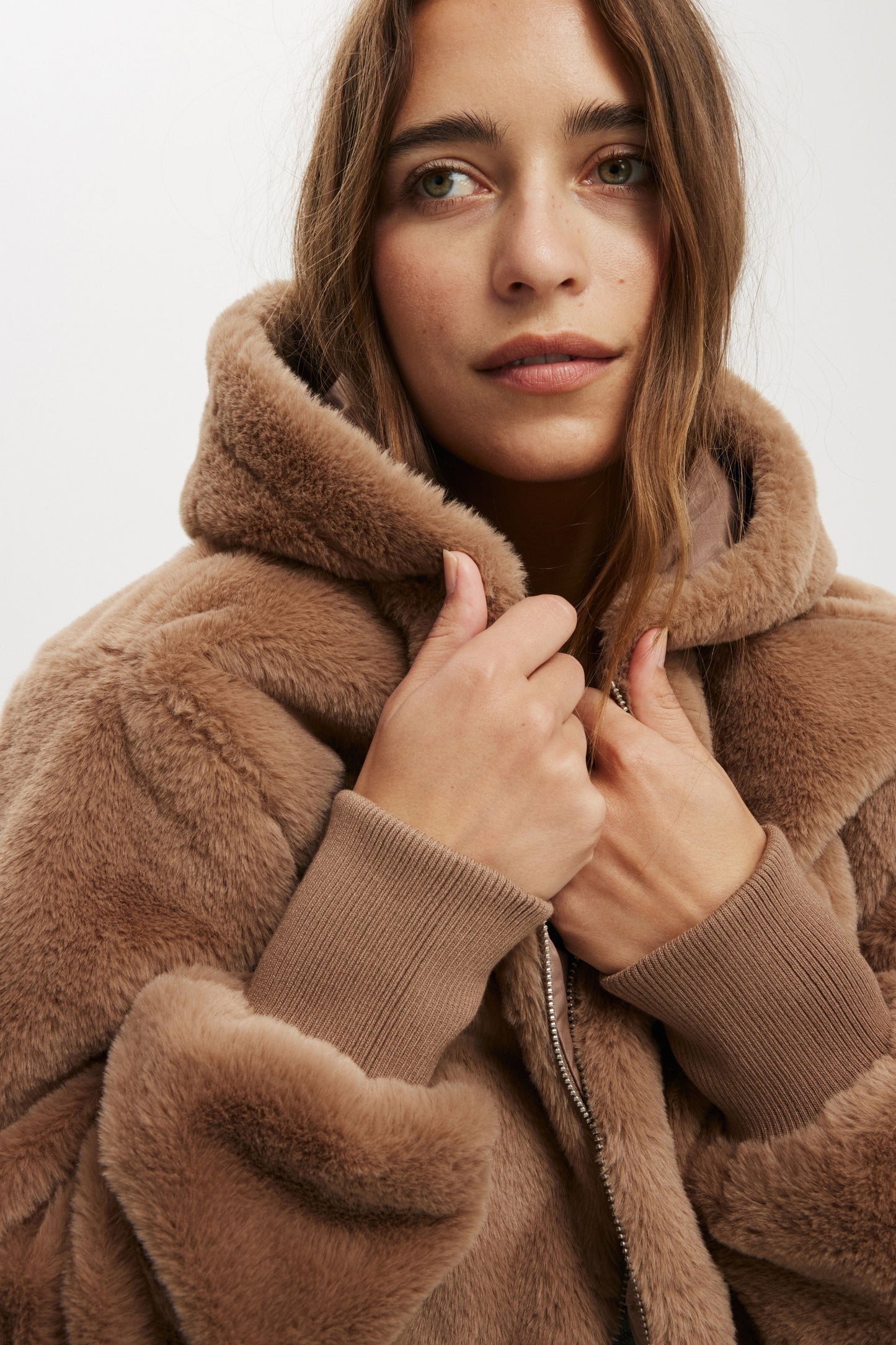 Teddy Hooded Jacket