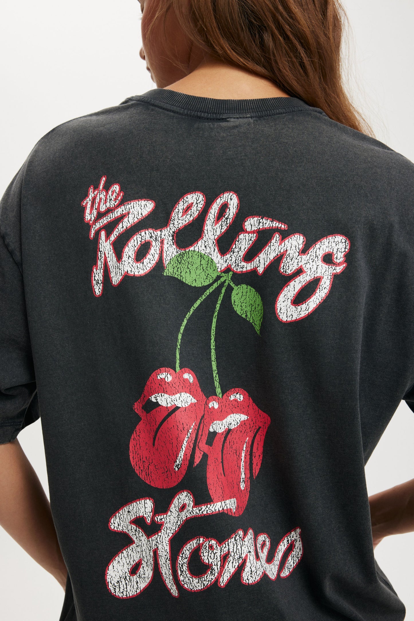 Rolling Stones Boxy Graphic Tee