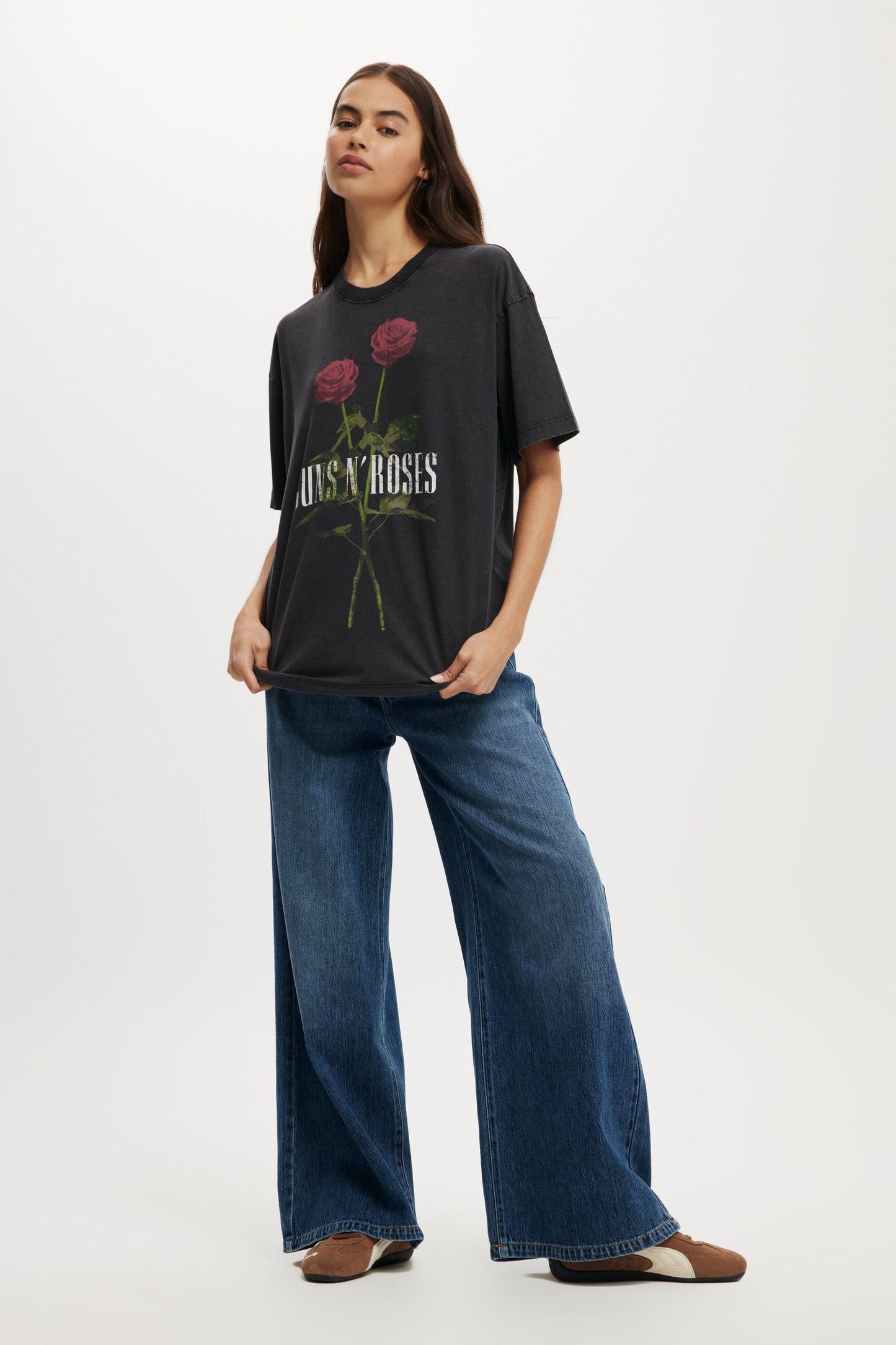 Guns n Roses Boxy Graphic Tee