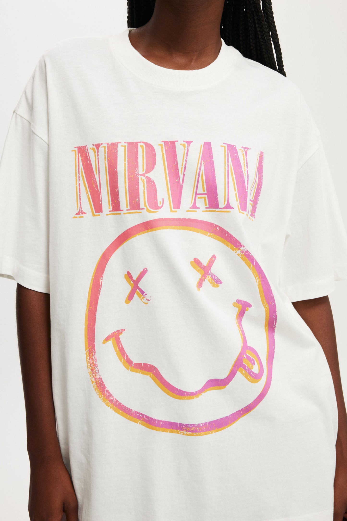 Nirvana Boxy Graphic Tee