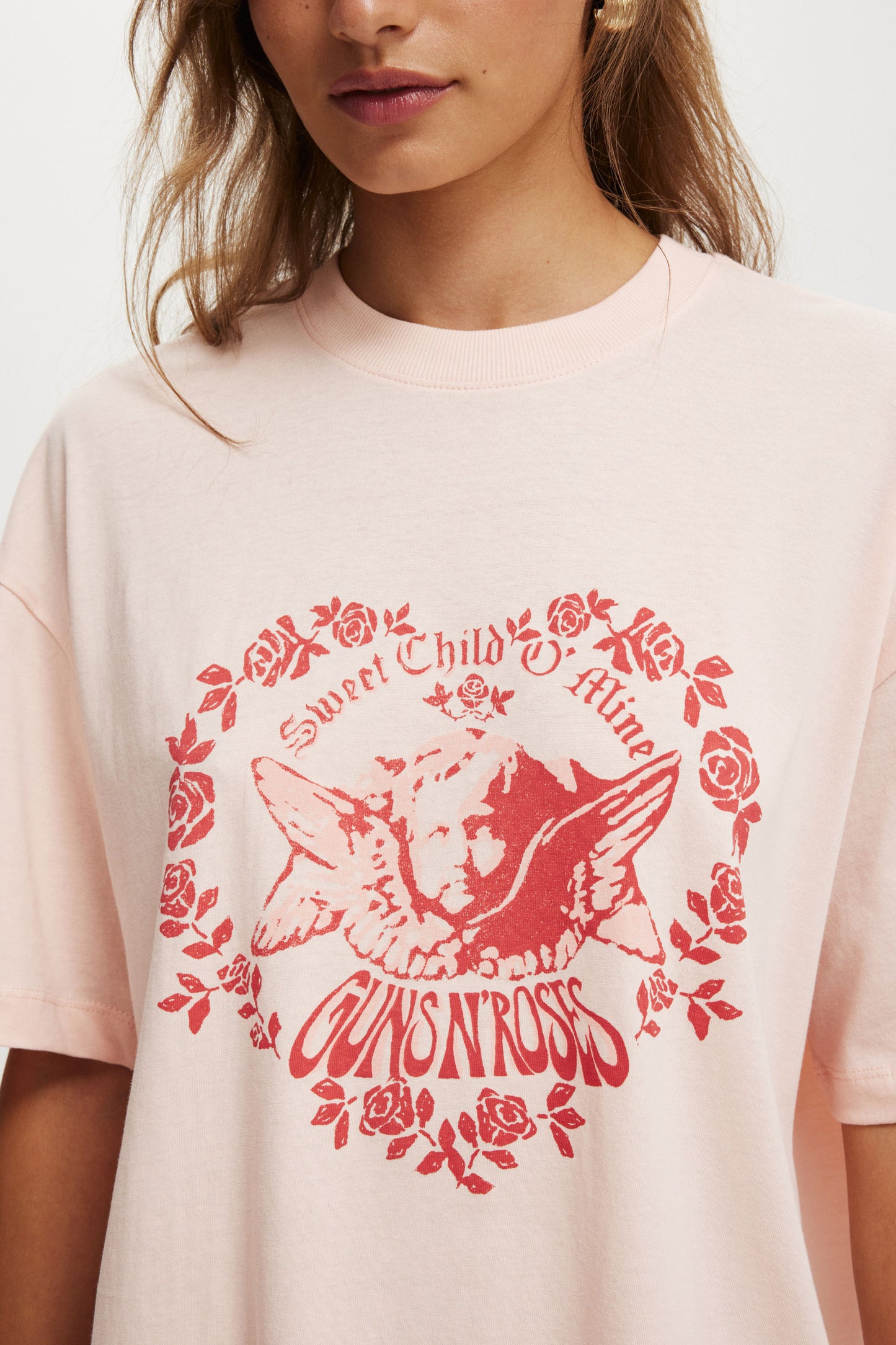 Guns n Roses Boxy Graphic Music Tee