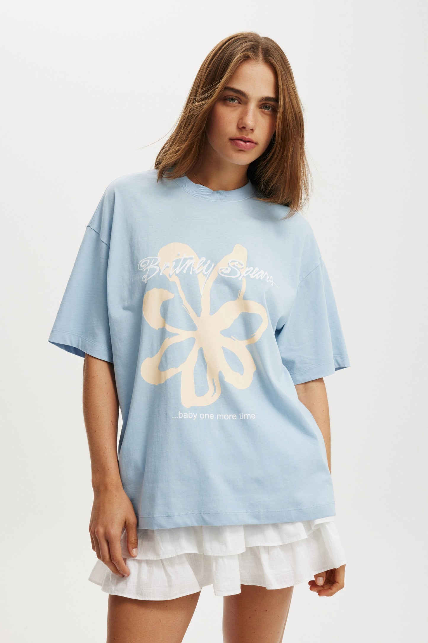 Britney Spears Boxy Graphic Tee