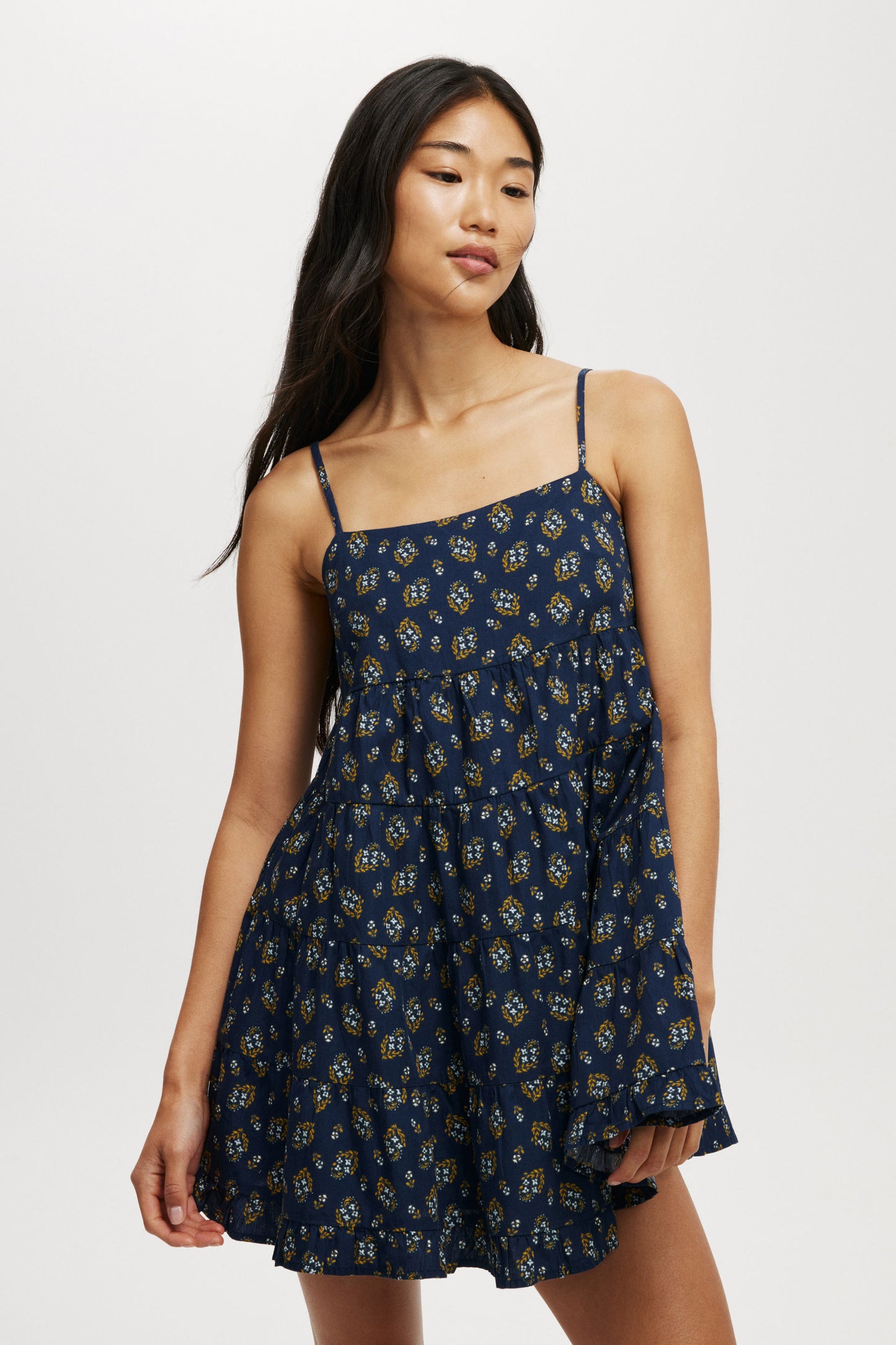 Chloe Tiered Mini Dress