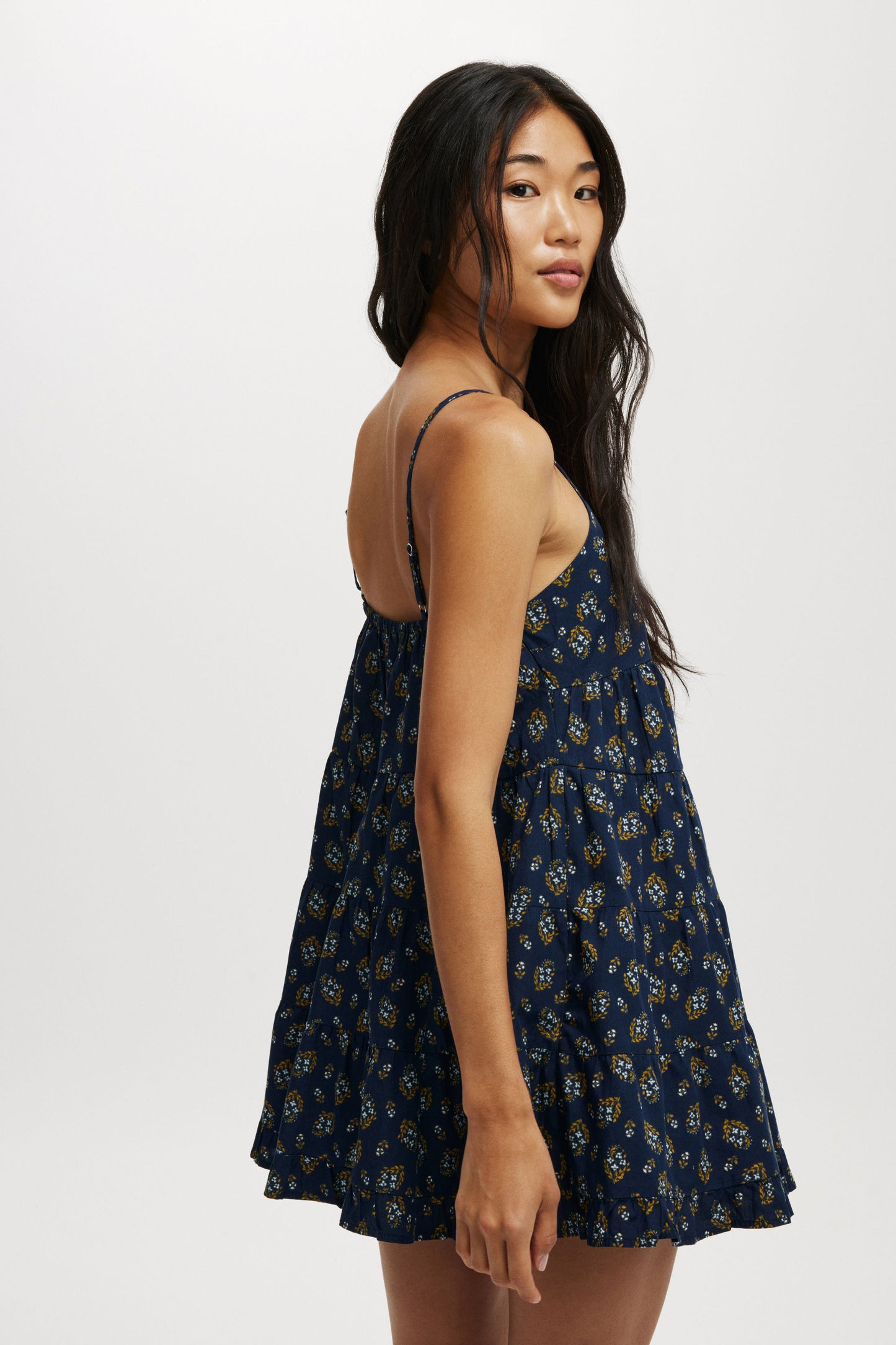 Chloe Tiered Mini Dress