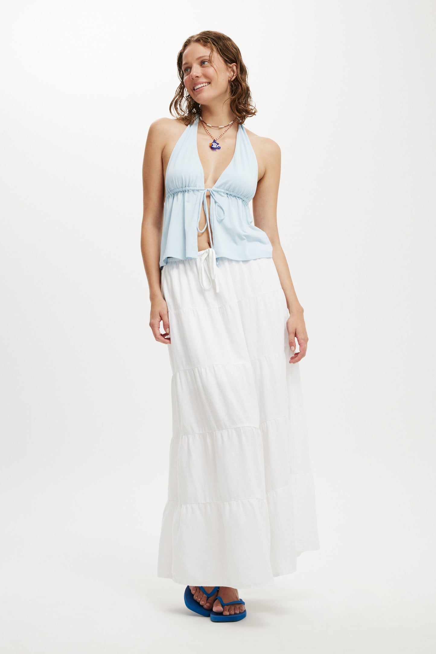 Haven Multi Tiered Maxi Skirt
