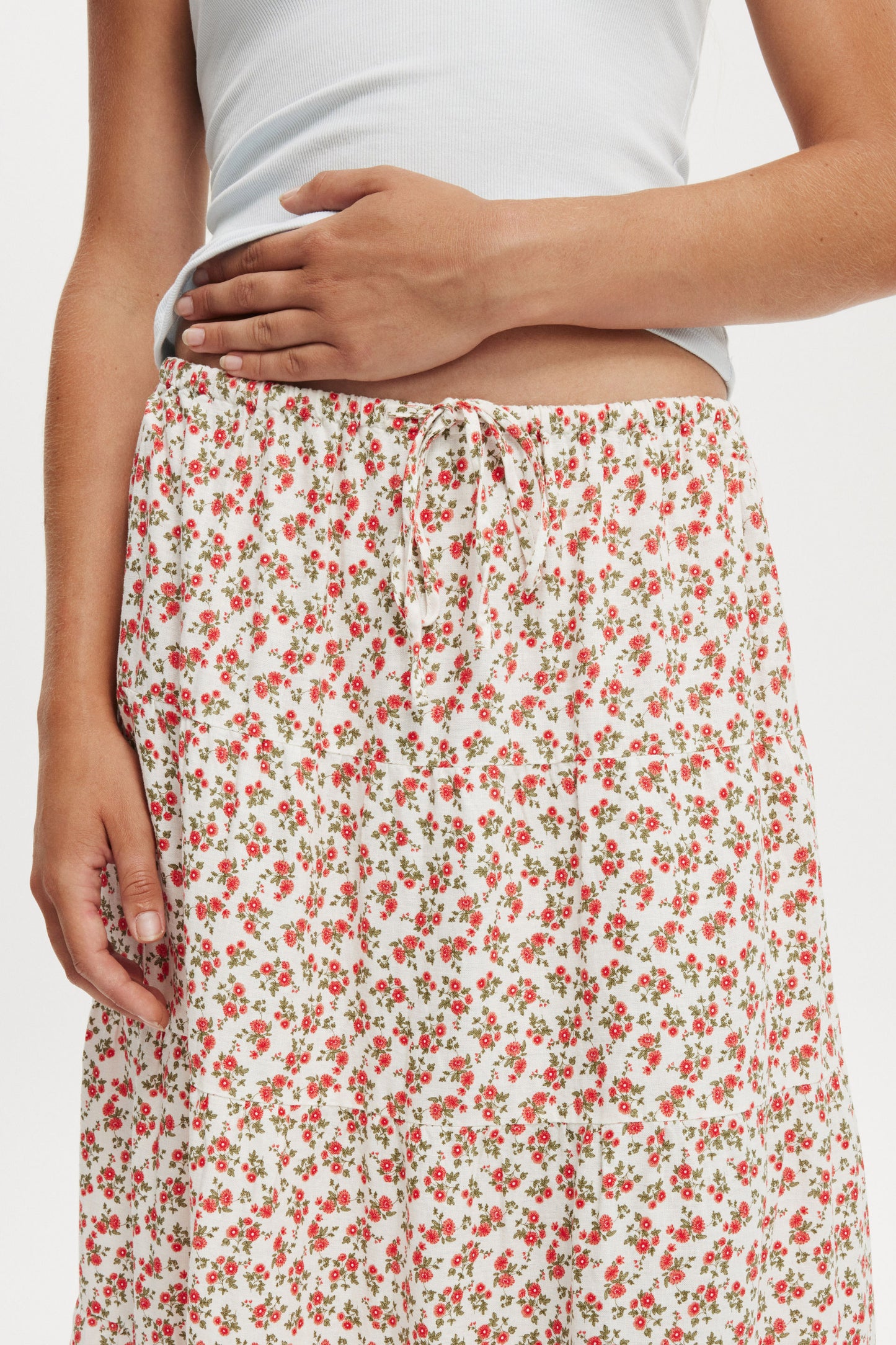Haven Multi Tiered Maxi Skirt