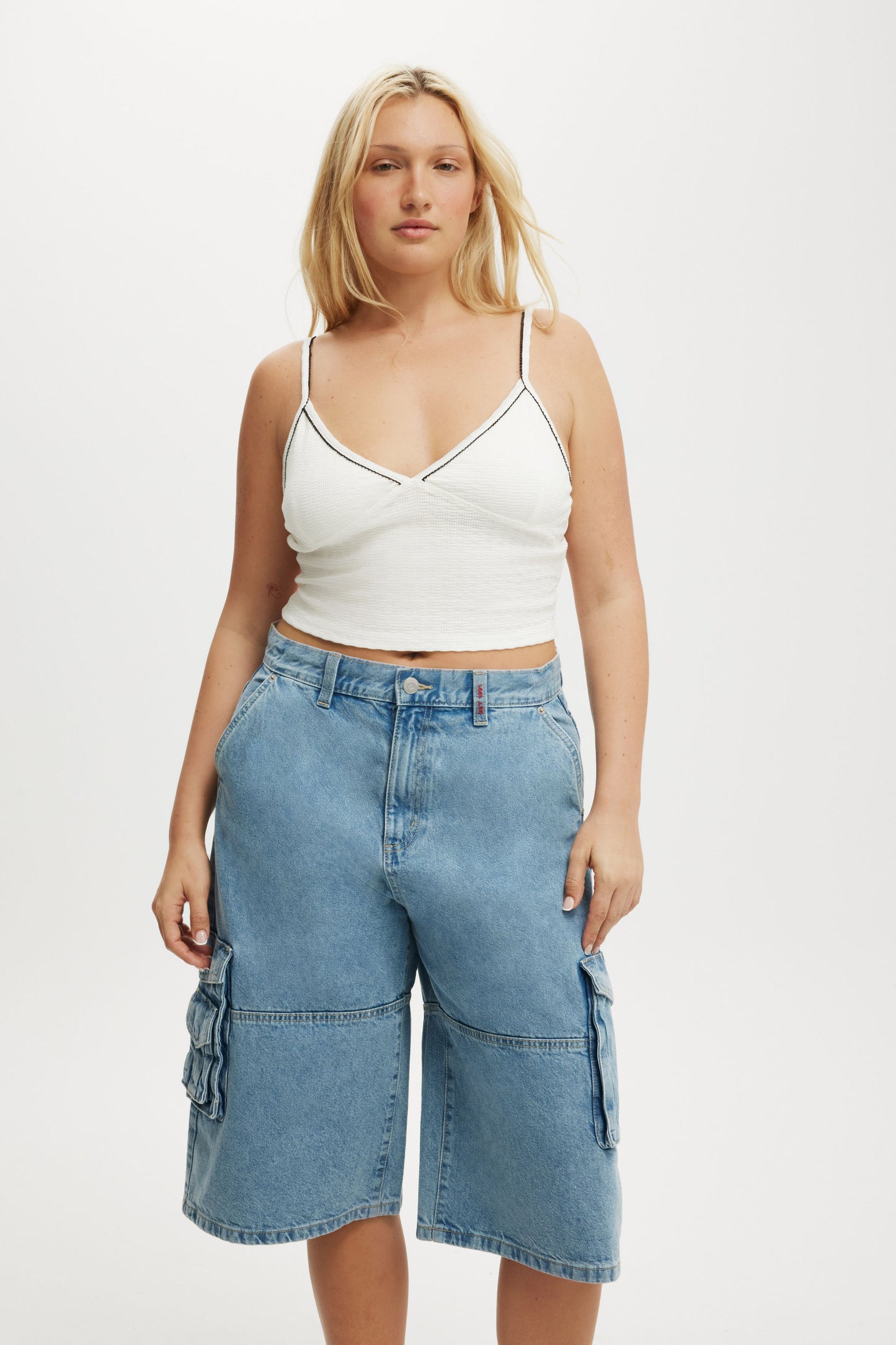 91 Baggy Denim Jort