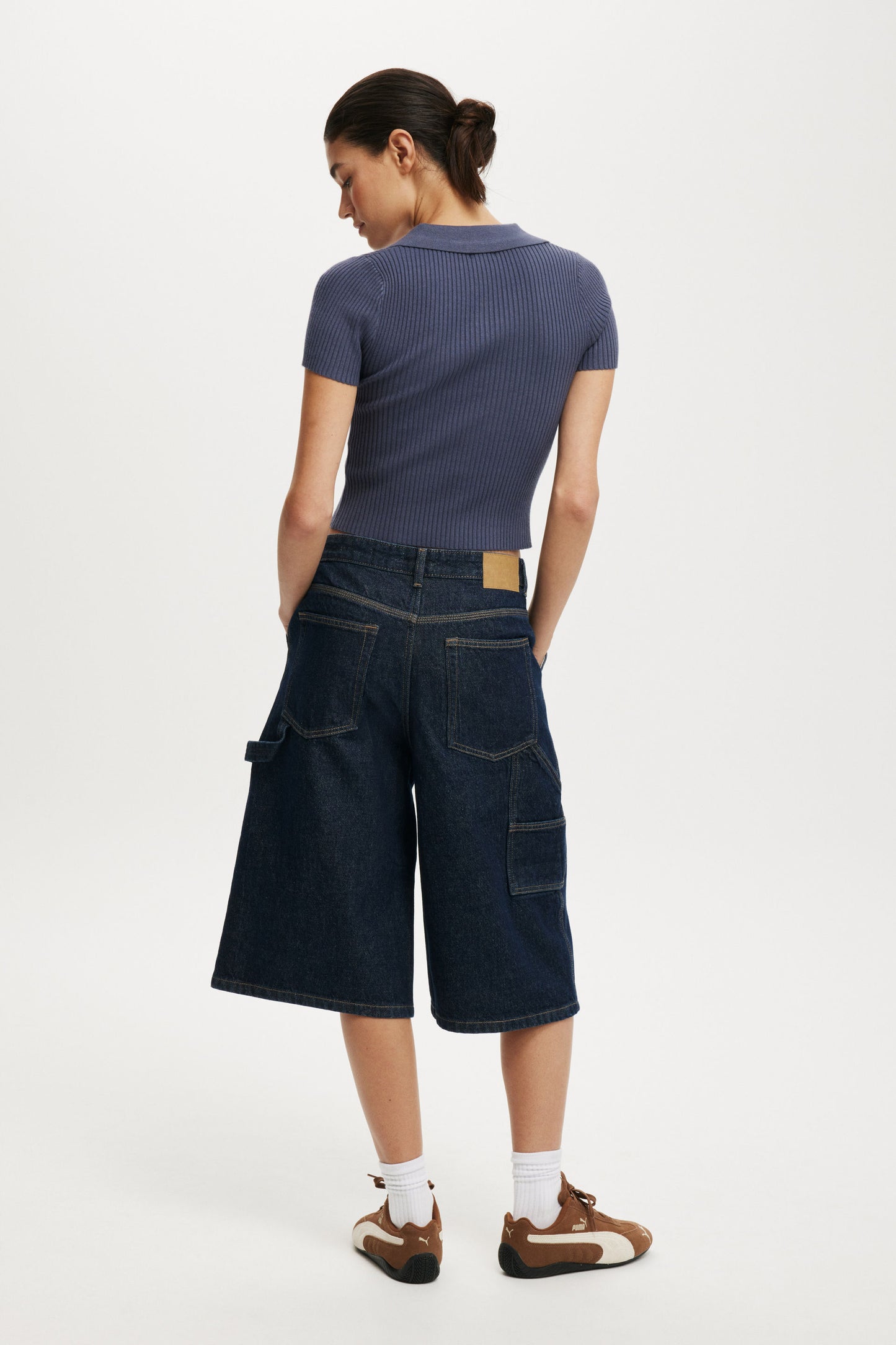 91 Baggy Denim Jort