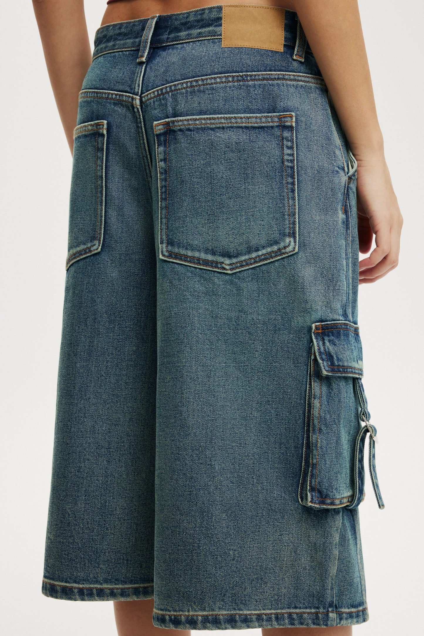 91 Baggy Denim Jort