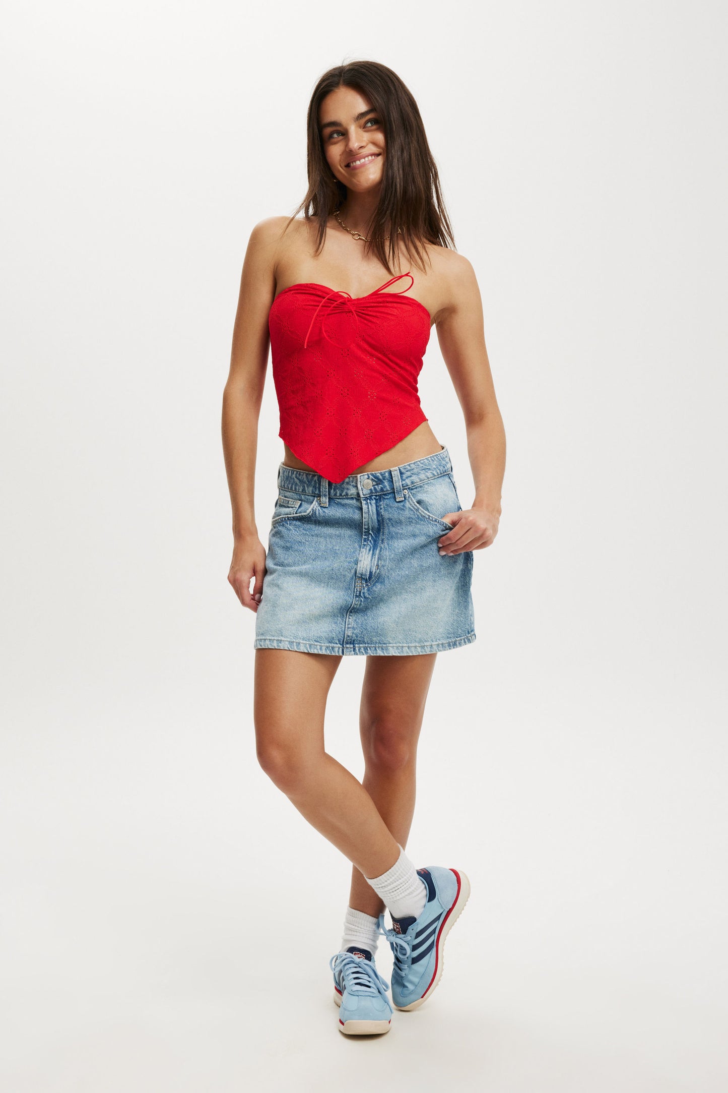 Claudia Halter Tube Top
