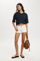 Micro Low Denim Short