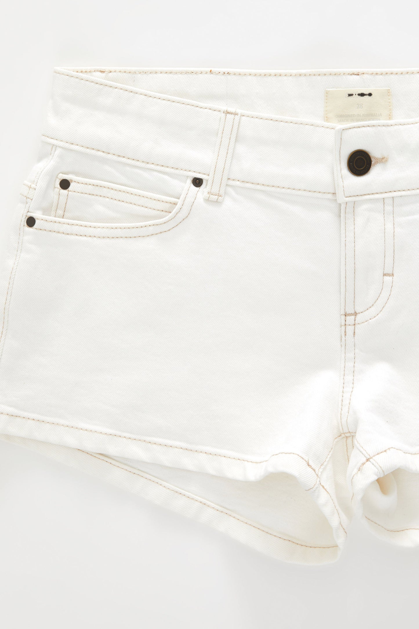 Micro Low Denim Short