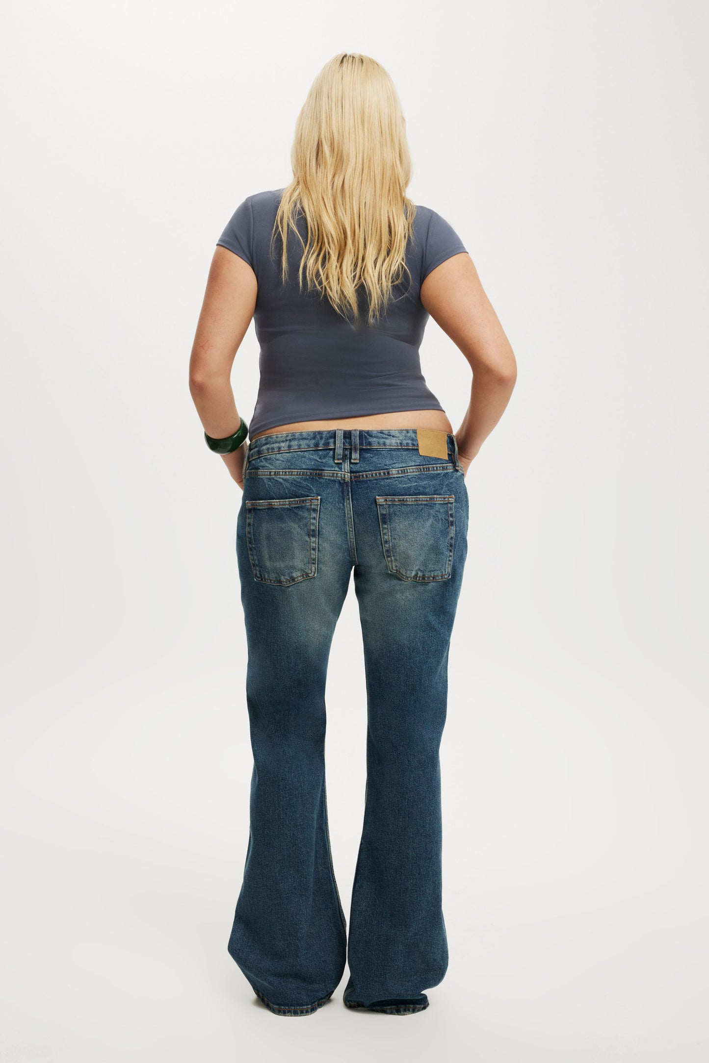 Low Rise Bootcut Jean
