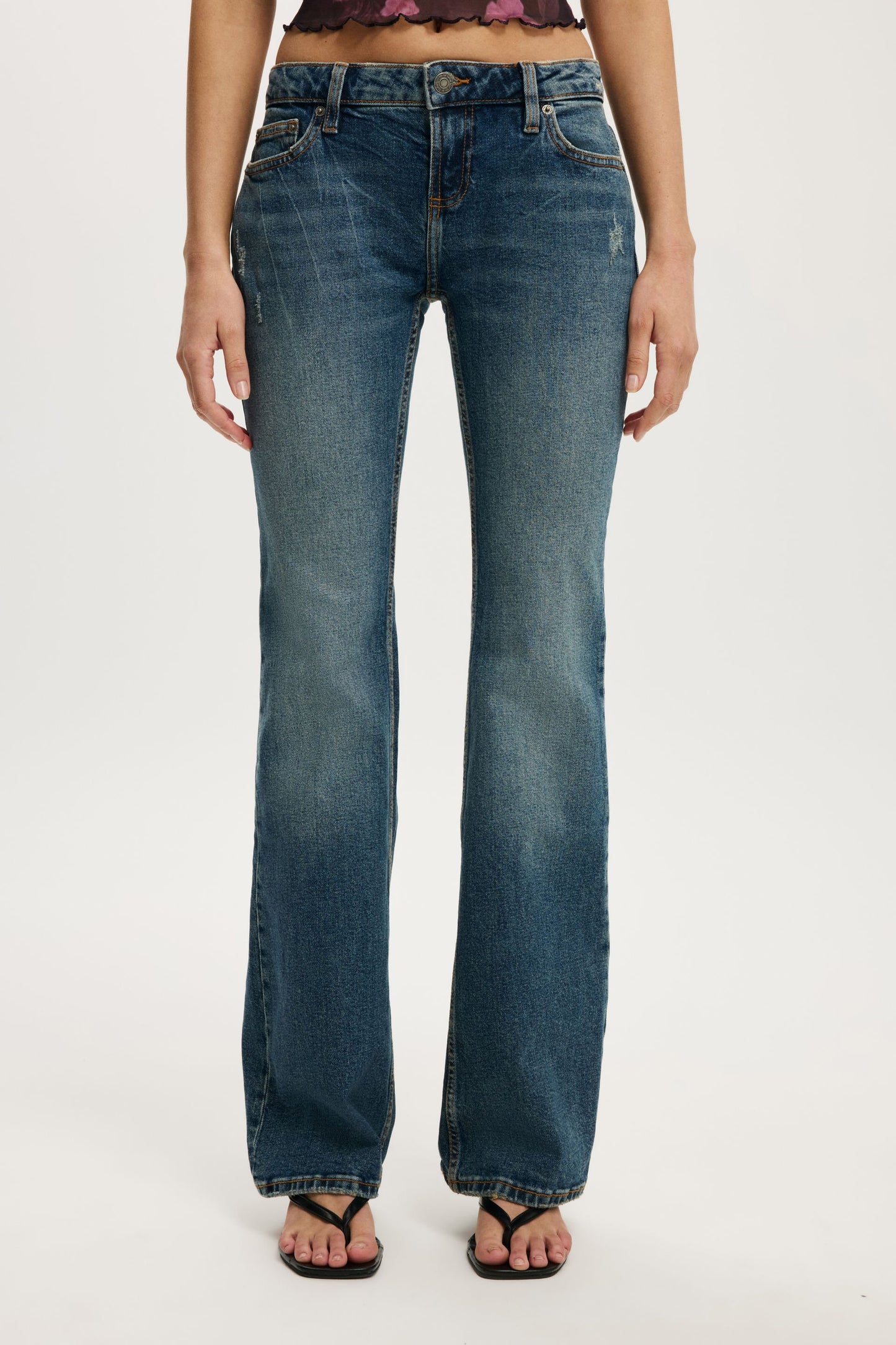 Low Rise Bootcut Jean