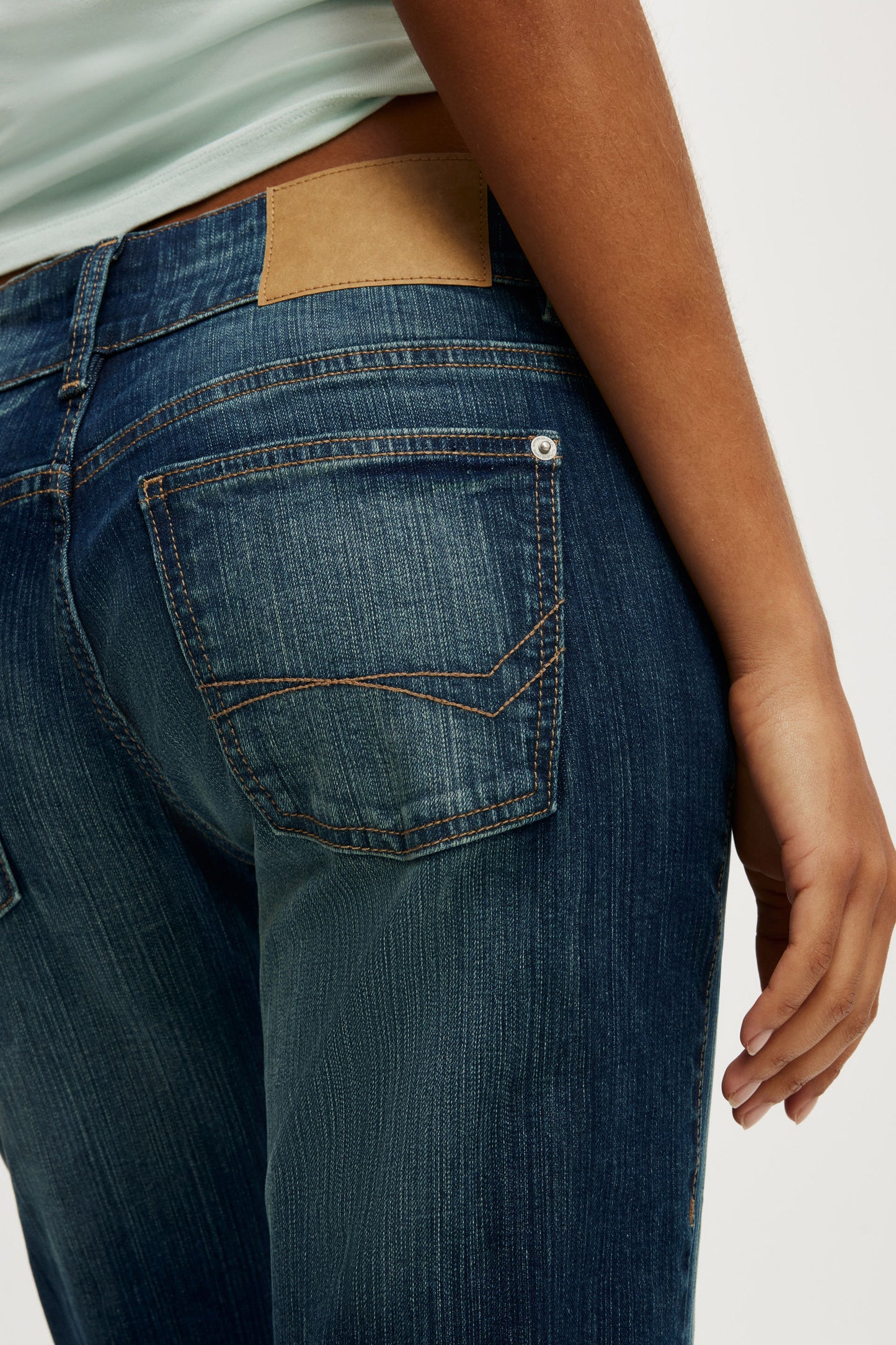 Low Rise Bootcut Jean