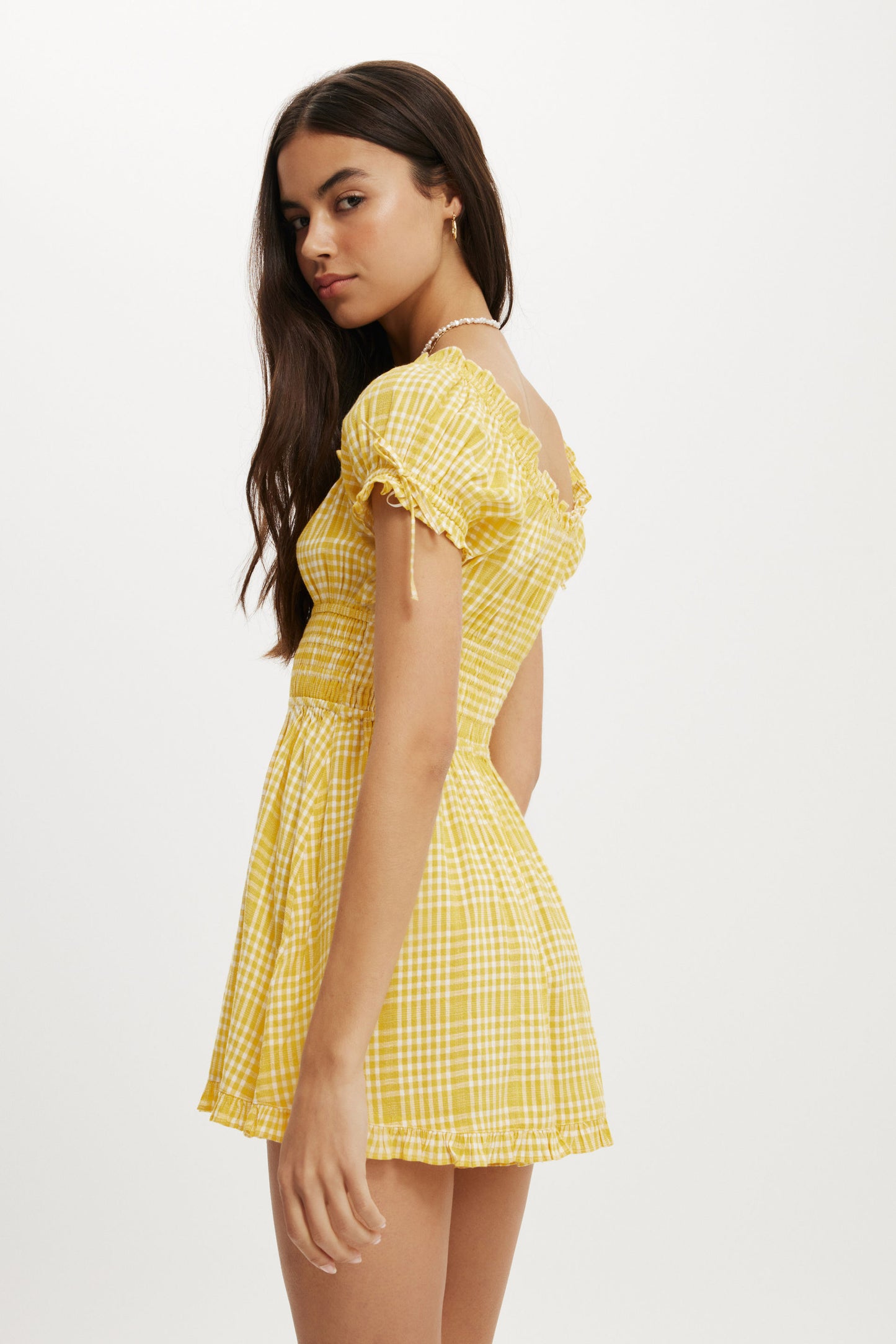 Sadie Button Through Playsuit