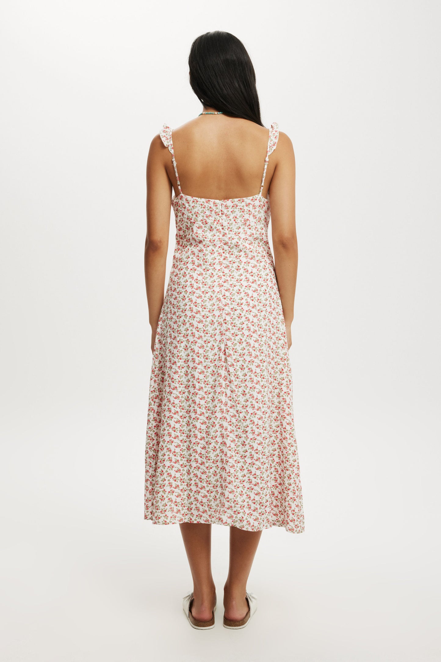 Layla Frill Midi Dress