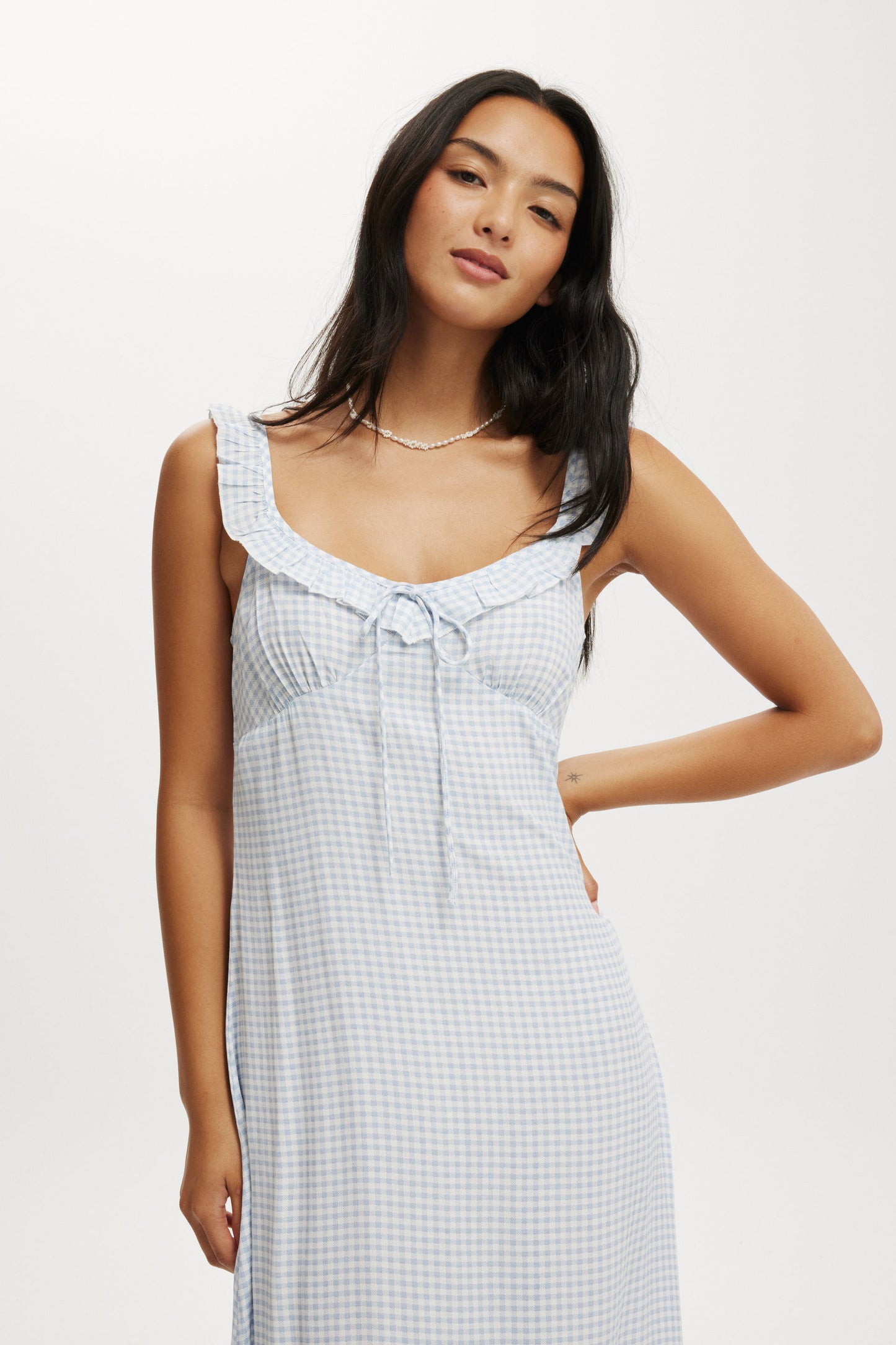 Layla Frill Midi Dress